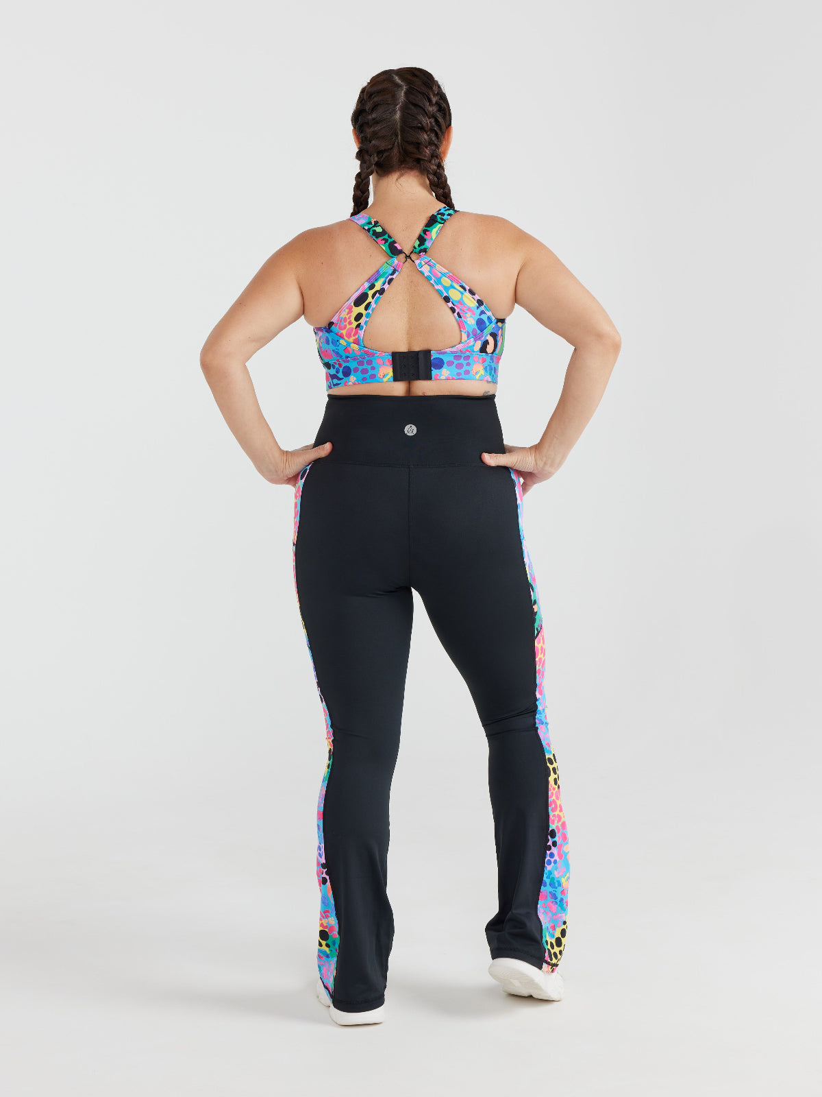 Electric Leopard - Power Flare Legging