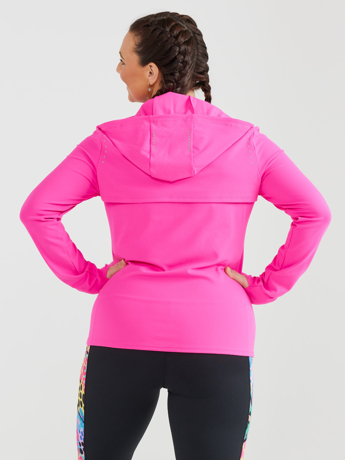 Hot Pink Elevate Running Jacket