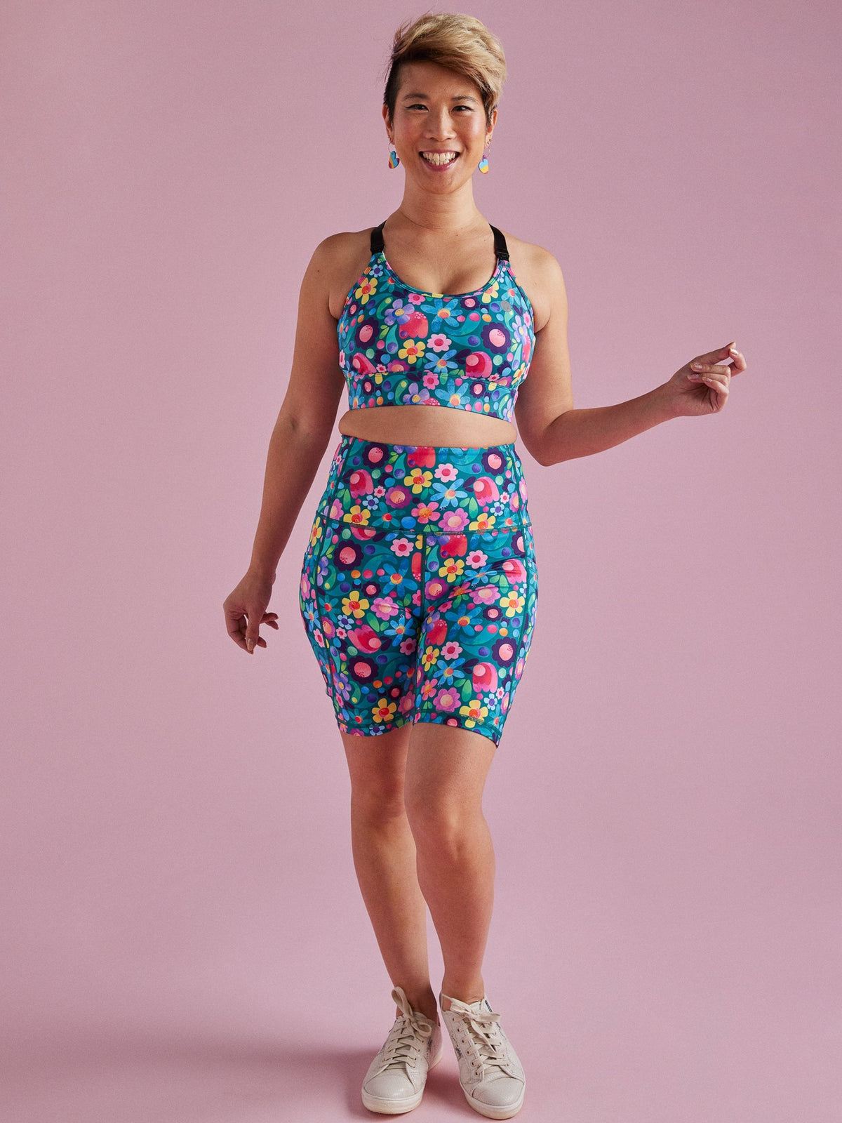 Floral Fields Everyday Bike Shorts