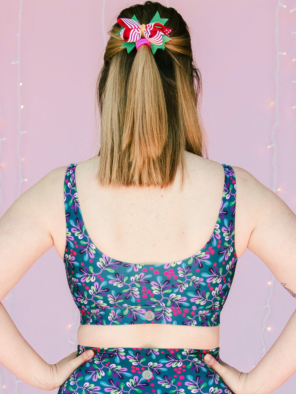 Wild Cherry Active Swim Crop