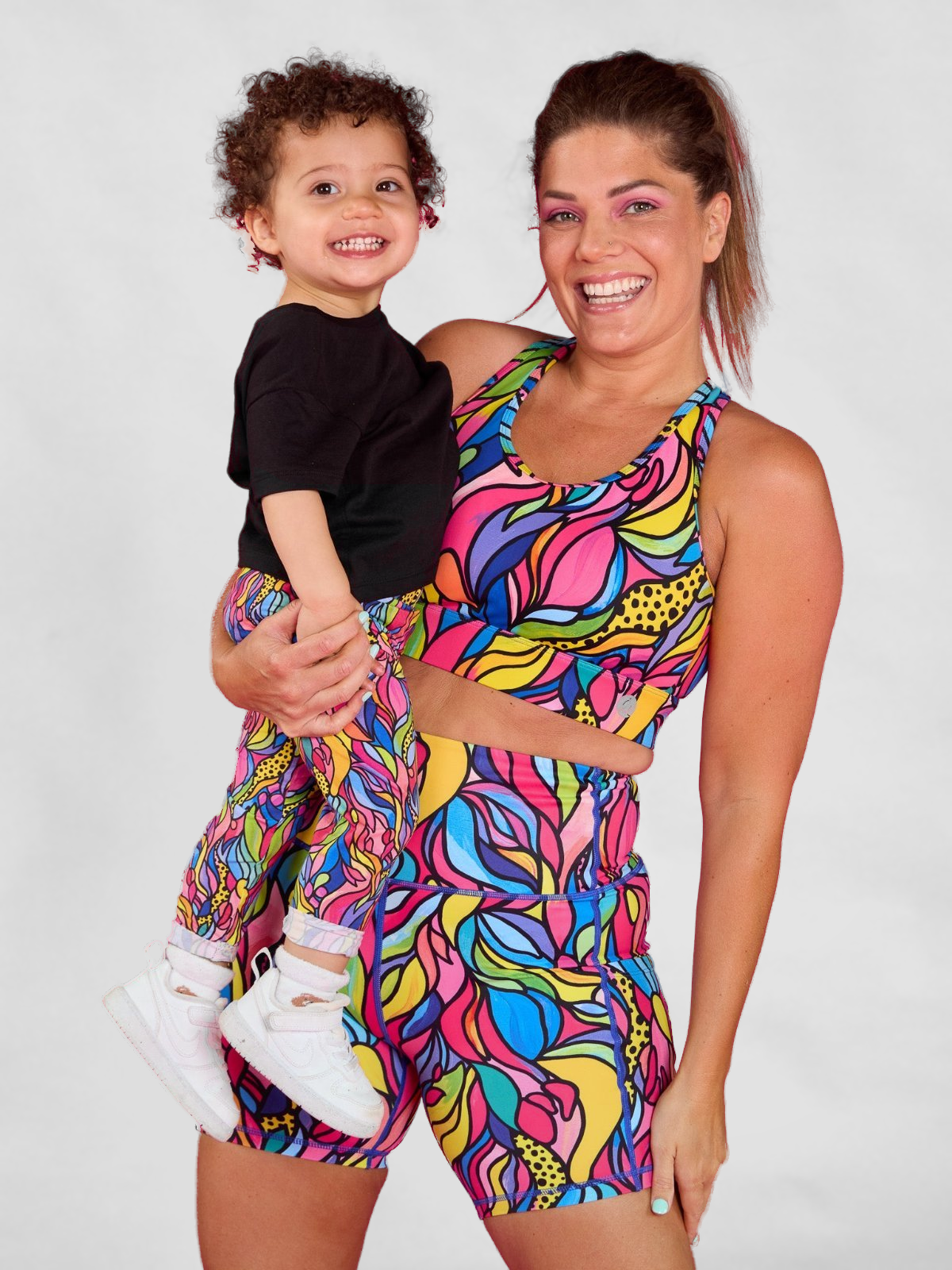 Amazon Everyday Shortie Bike Shorts - matching outfits mum children