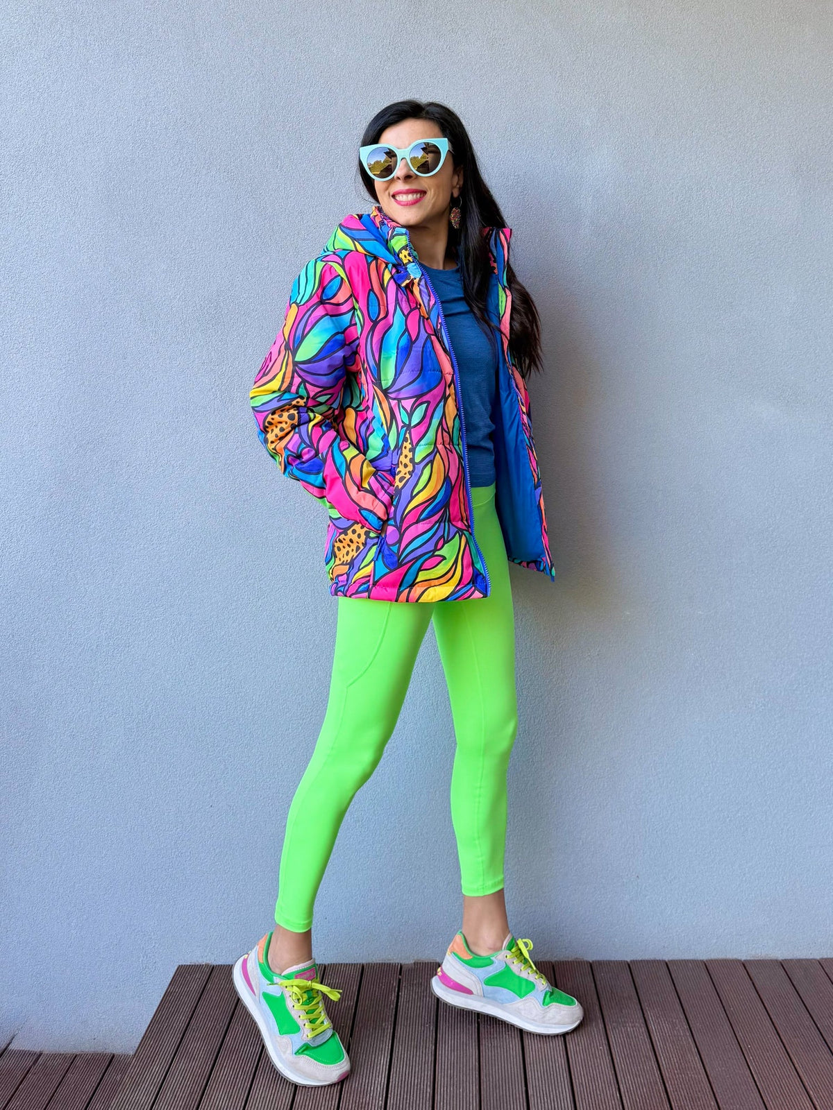 Amazon Hooded Puffer Jacket - winter jacket petite size warm colourful