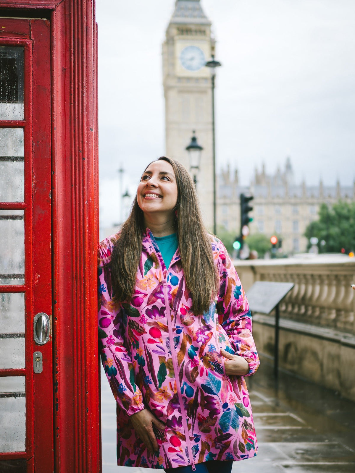 Backyard Treasures Longline Raincoat - weather proof