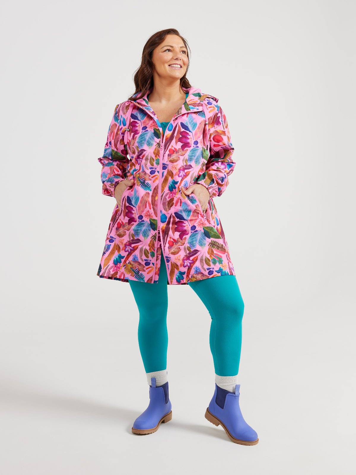 Backyard Treasures Longline Raincoat
