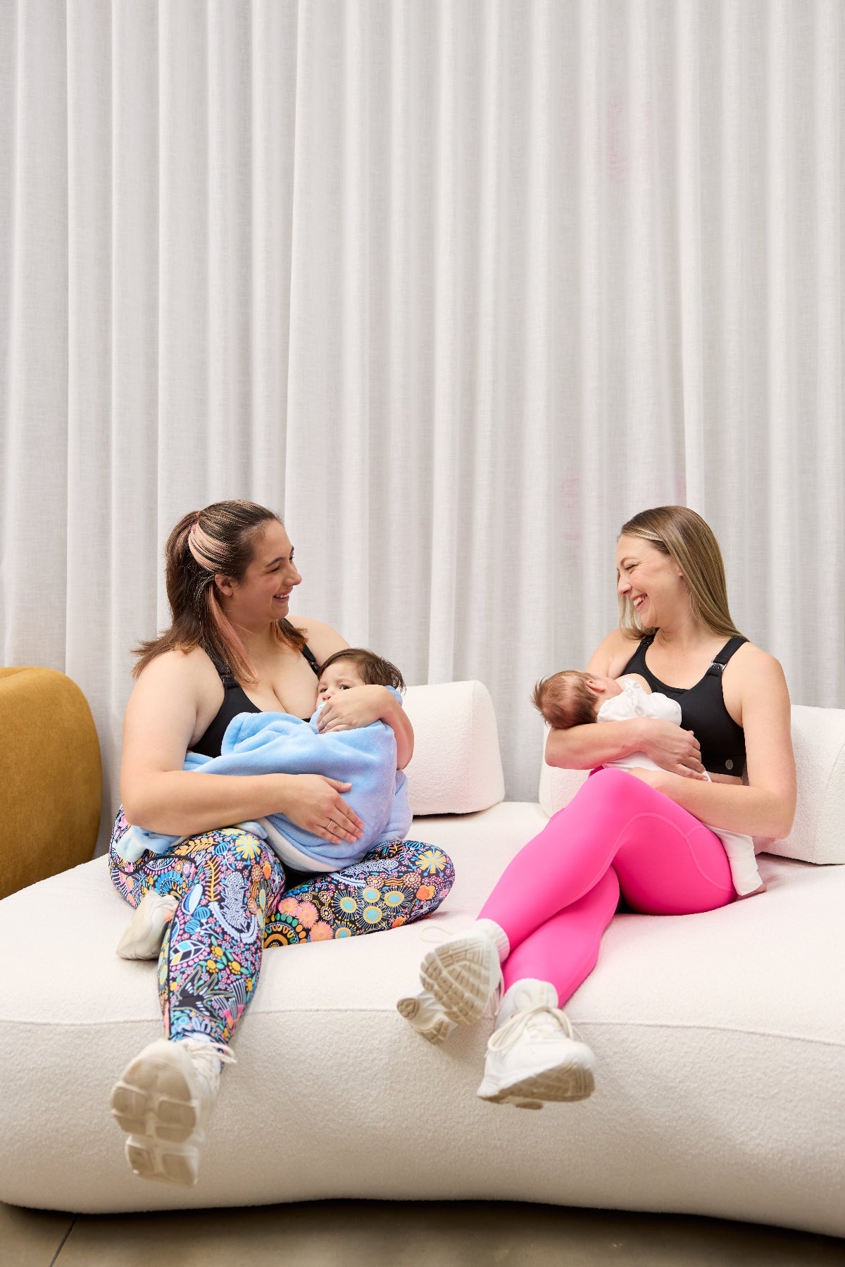 Black Liberty Hookback Nursing Crop