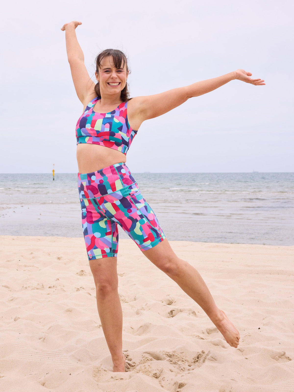 Confetti Jewels Everyday Bike Shorts