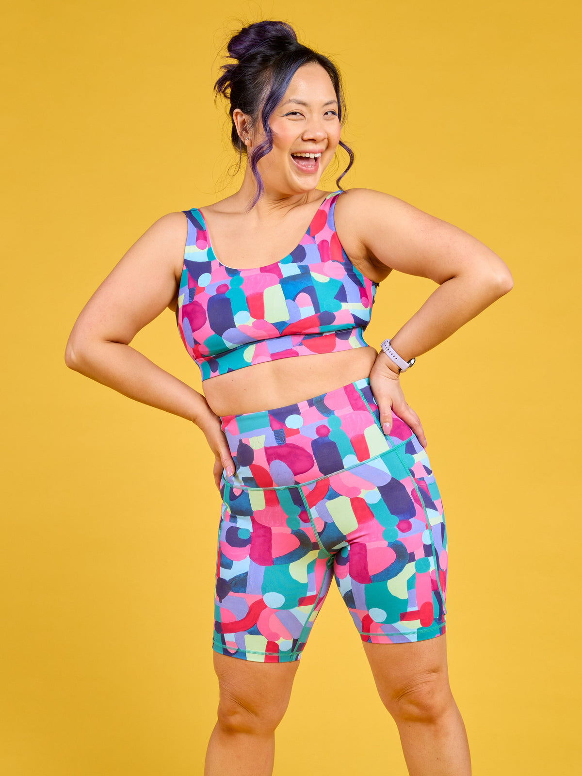 Confetti Jewels Everyday Bike Shorts