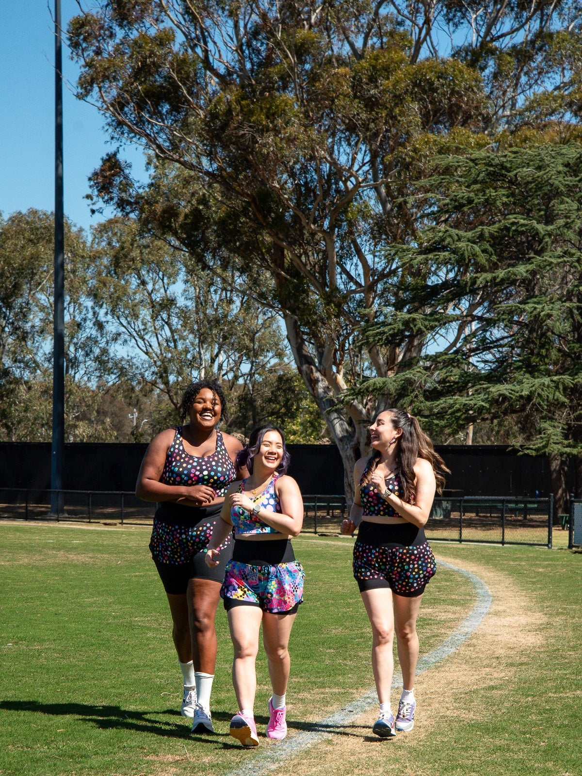 Electric Leopard 2-in-1 Running Shorts - high-waisted running shorts