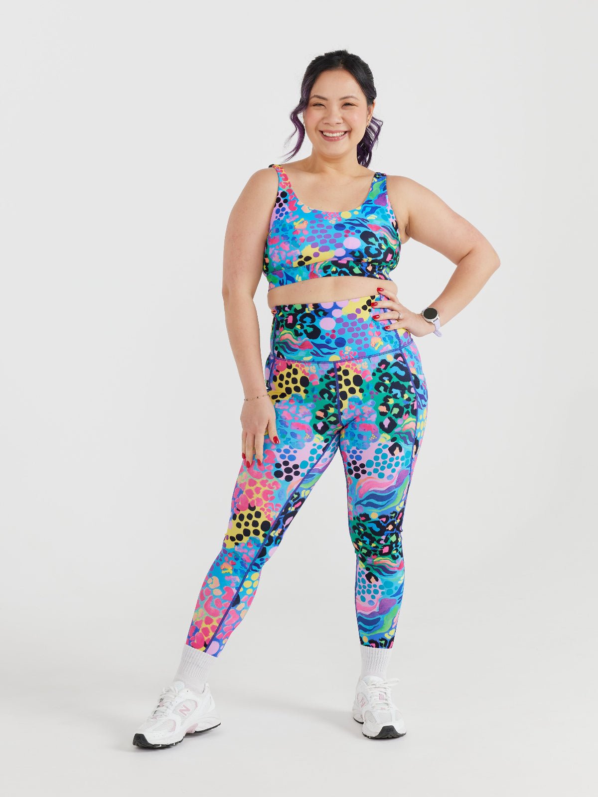 Electric Leopard Everyday Legging - 7/8 length