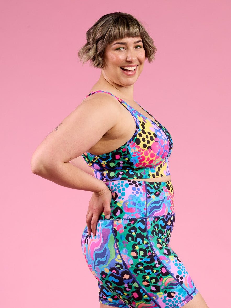 Electric Leopard FlexiZip Crop II