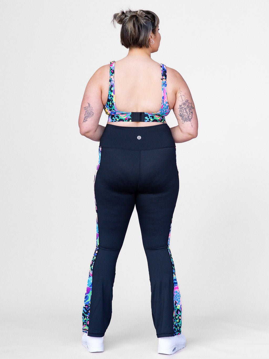 Electric Leopard - Power Flare Legging