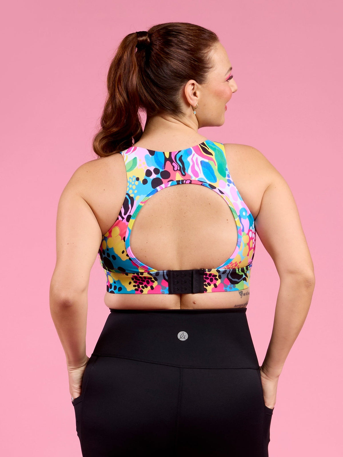 Electric Zee Liberty Hookback Nursing Crop