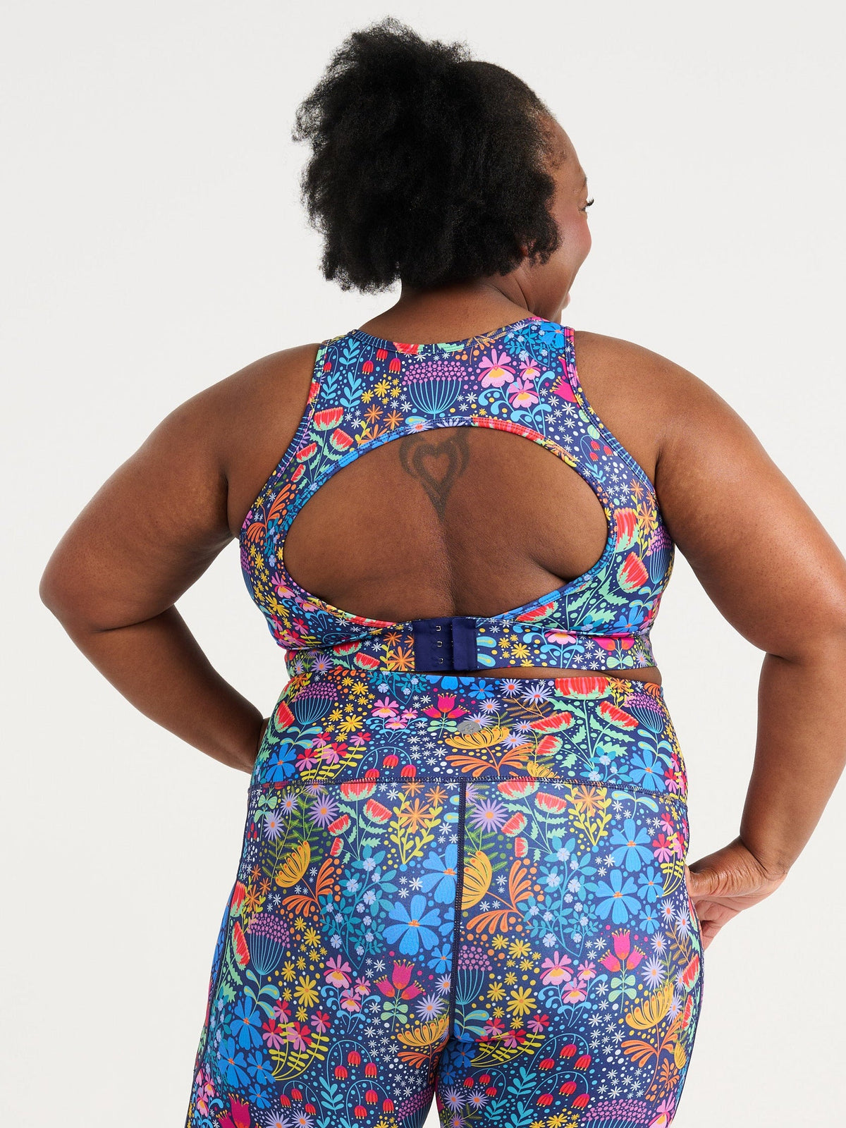 Ellie's Garden Liberty Hookback Crop, worn by Zee