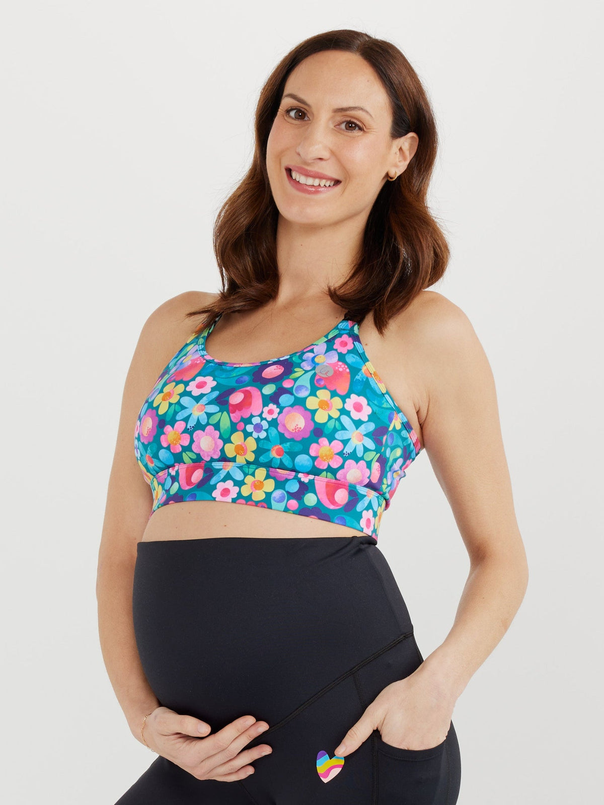 Floral Fields Miracle Nursing Sports Bra