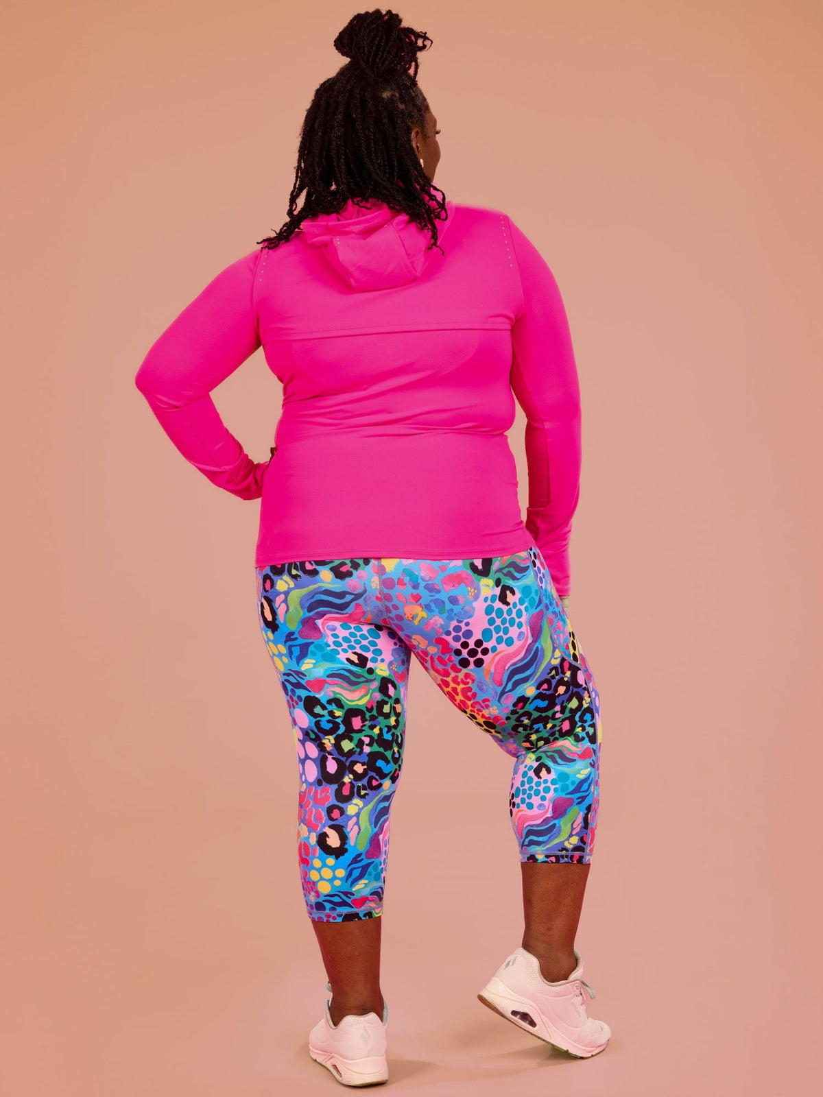 Hot Pink Elevate Running Jacket - soft, moisture-wicking and water-repellent