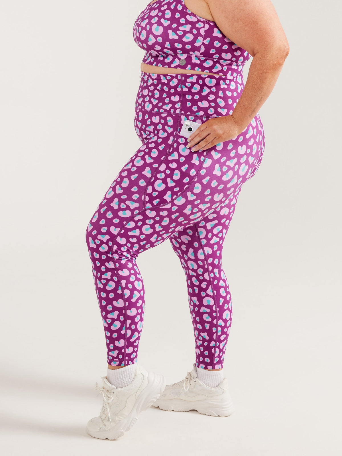 Lucy Leopard Everyday Legging - 7/8 length