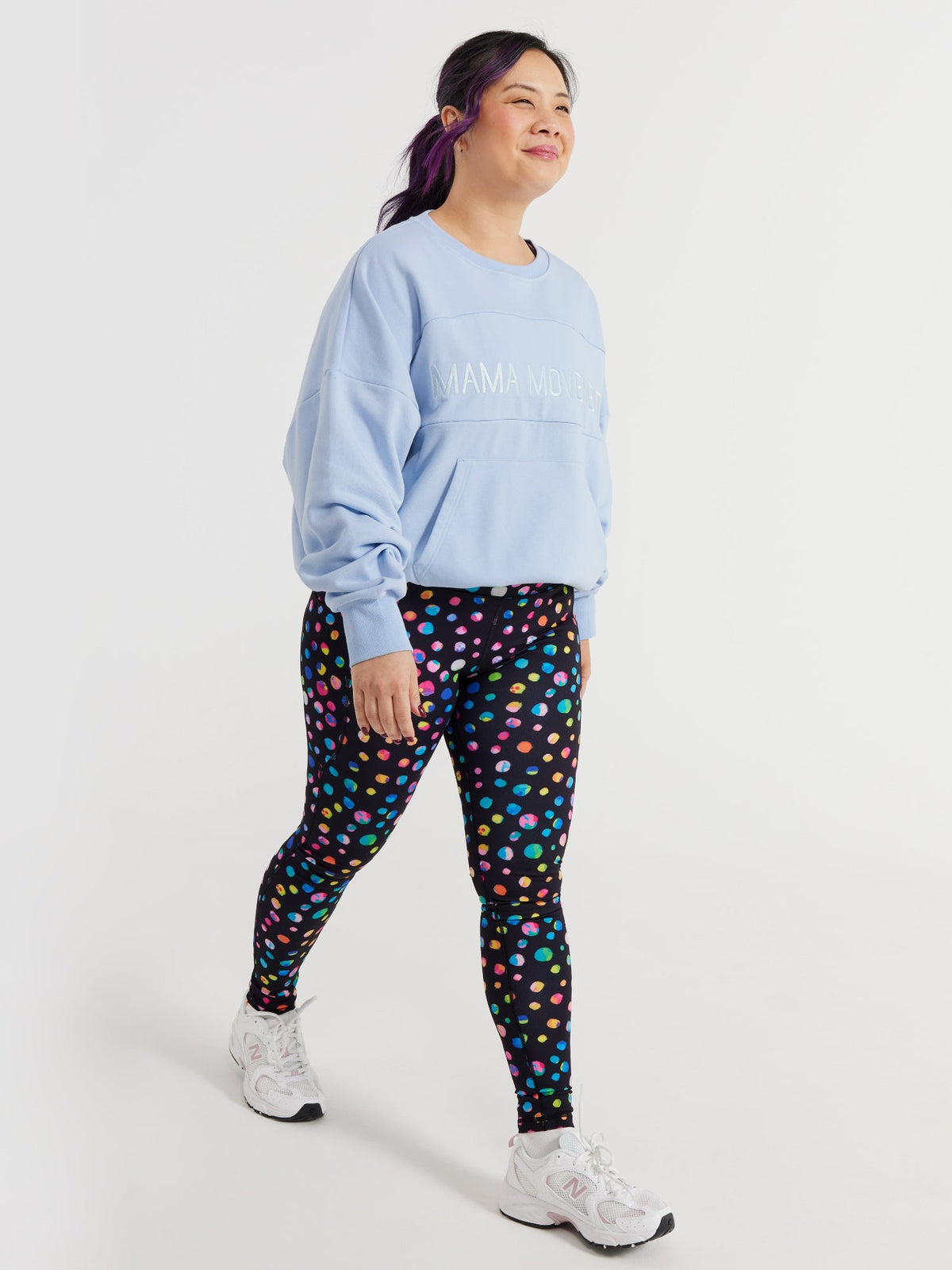 Mama Movement Nursing Sweatshirt - Sky Blue