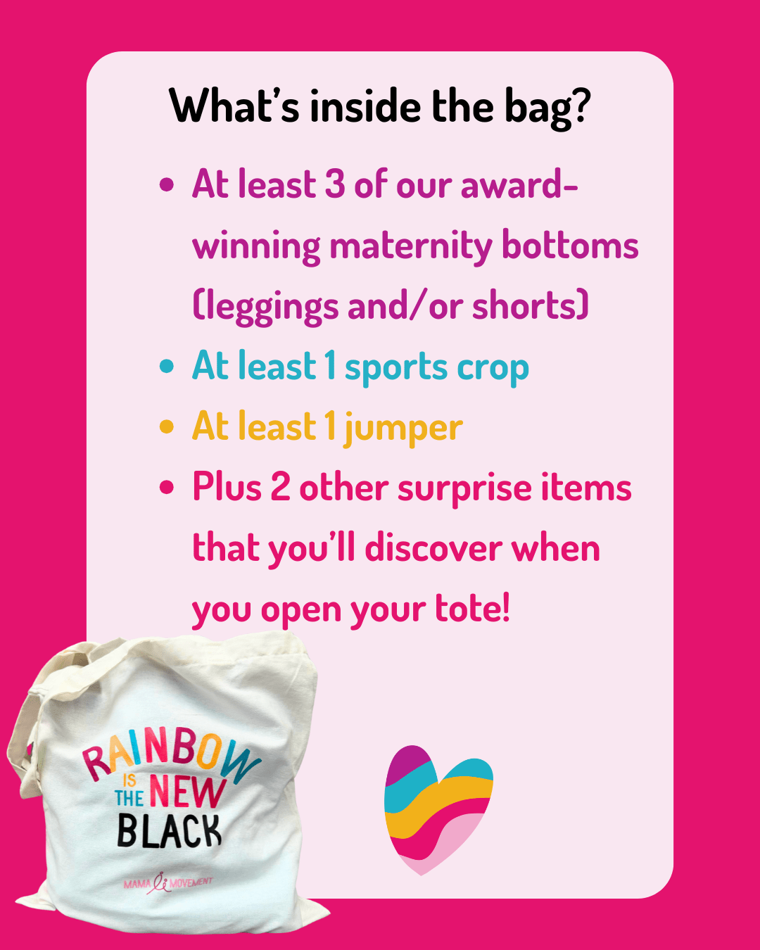 MEGA Rainbow Mystery Totes