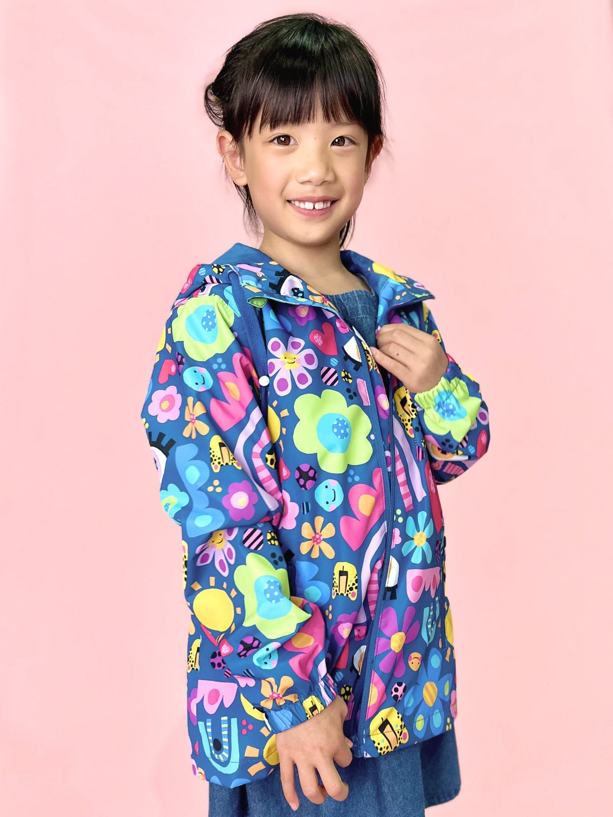 My Things Raincoat - Kids - kids colourful rain coat