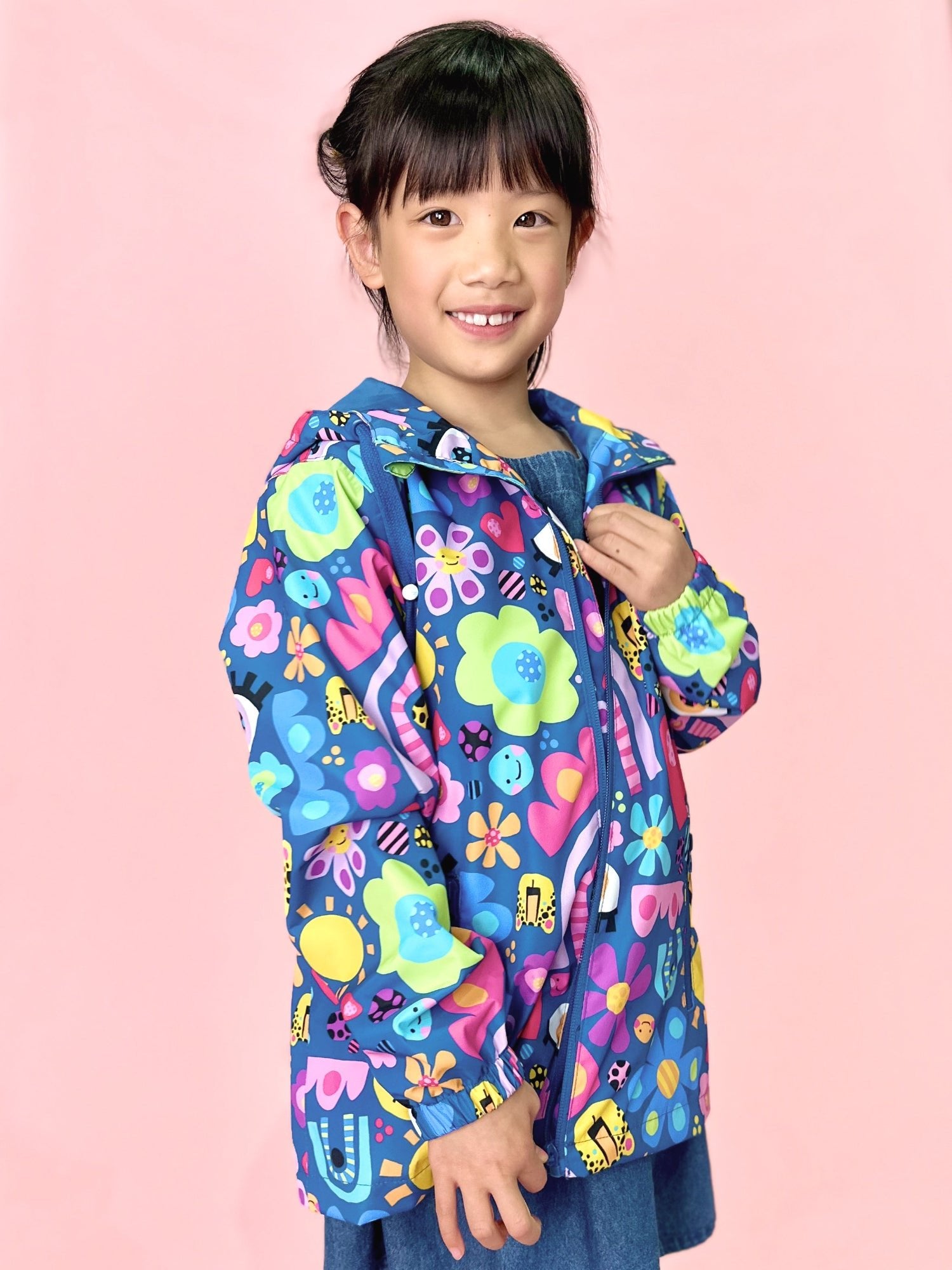 My Things Raincoat - Kids - kids colourful rain coat
