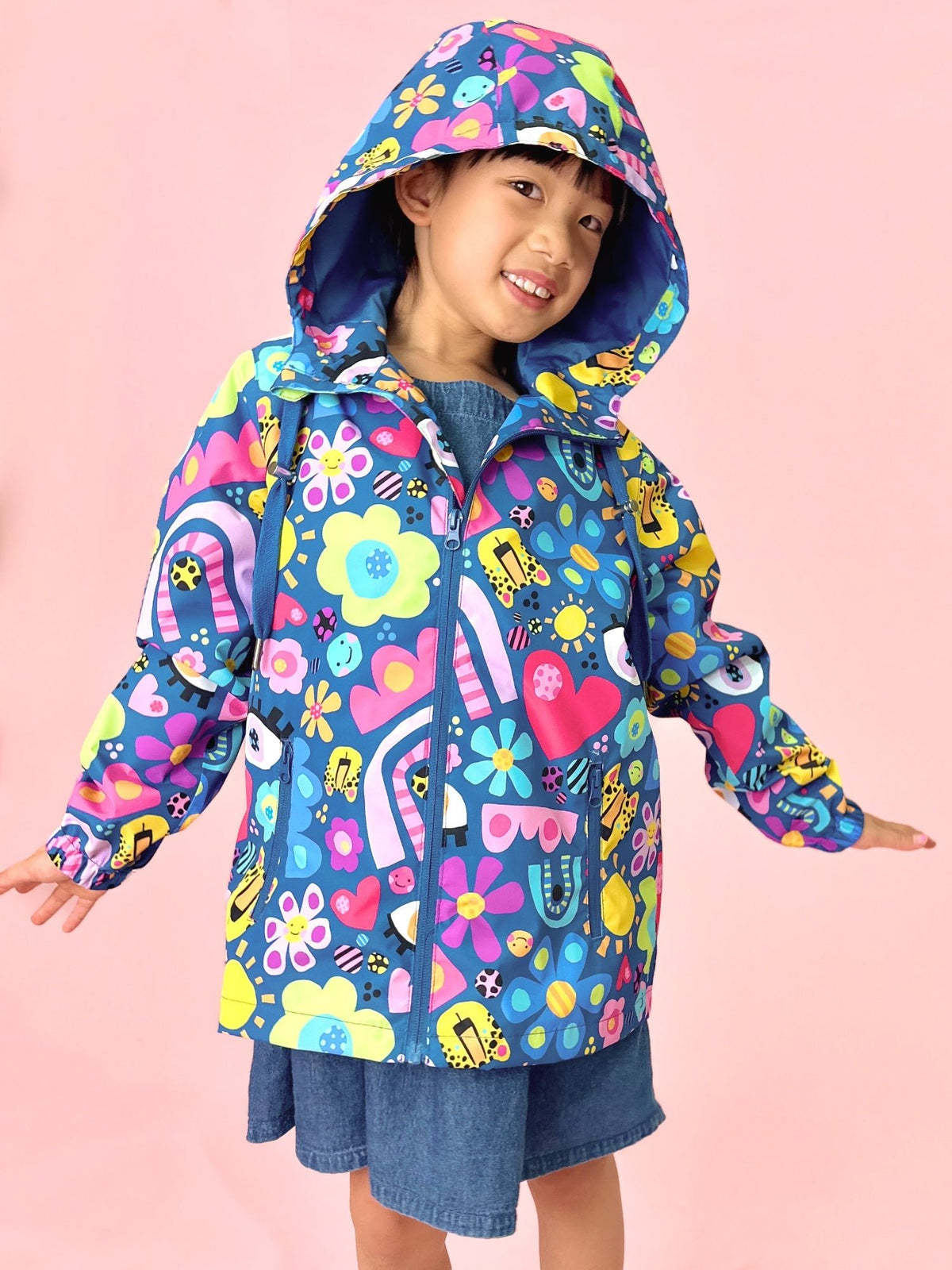 My Things Raincoat - Kids - kids colourful rain coat