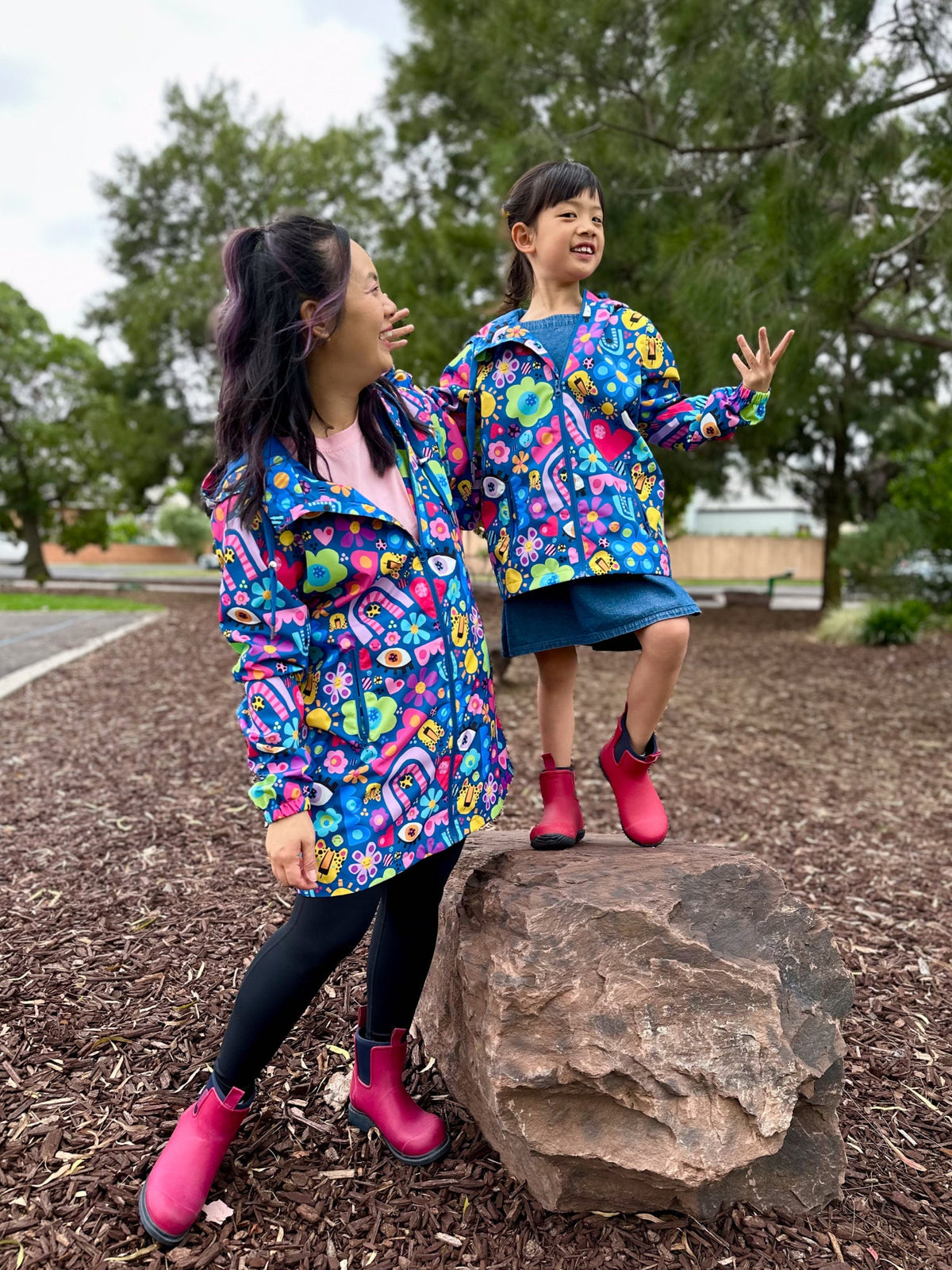 My Things Raincoat - Kids - matching mother and child raincoat