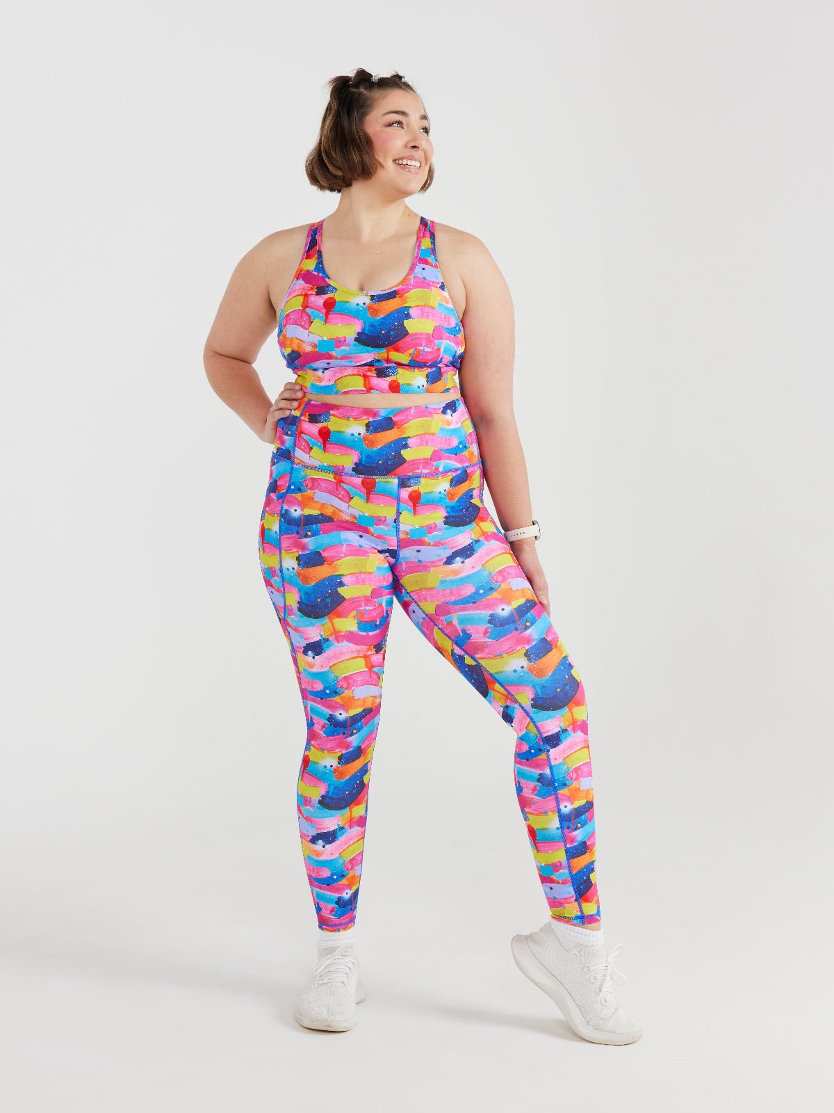 Neon Flow Be Free Hooked Sports Bra (PREORDER)