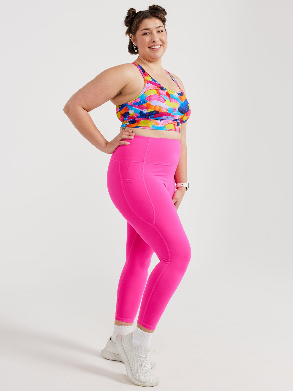 Neon Flow Be Free Hooked Sports Bra (PREORDER)
