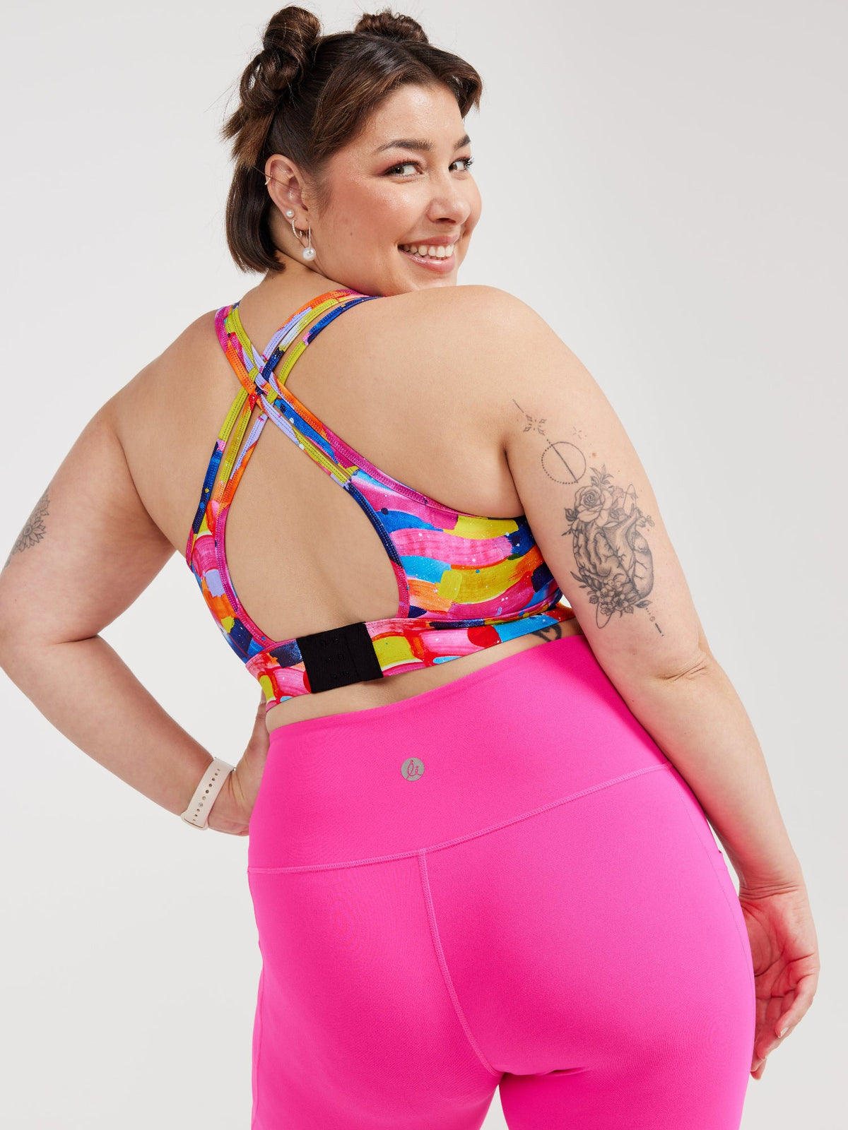 Neon Flow Be Free Hooked Sports Bra (PREORDER)
