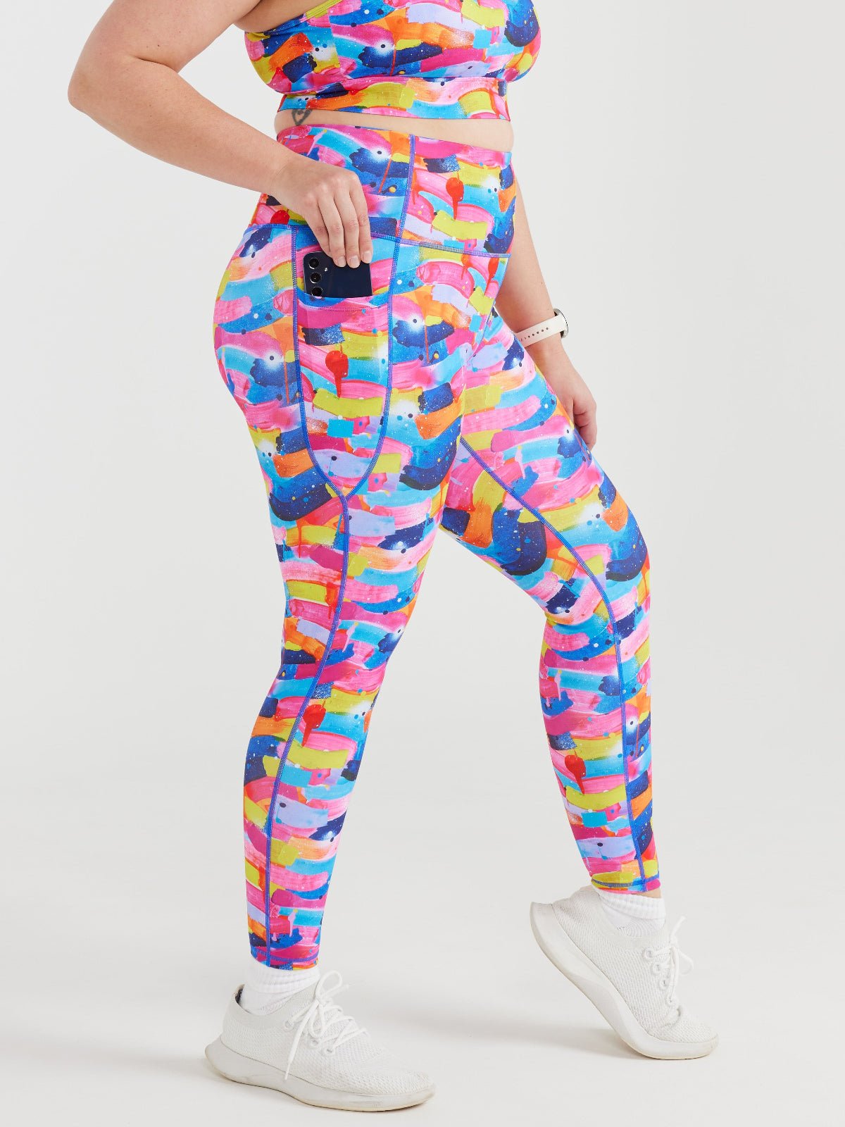 Neon Flow Embrace Legging- Full Length