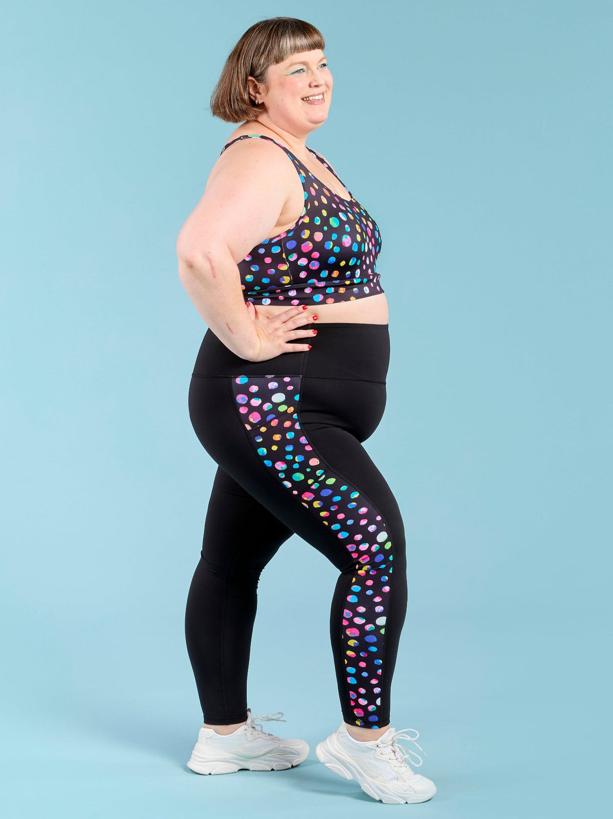 Night Polka - Embrace Power Legging - Full length - Sustainably Made