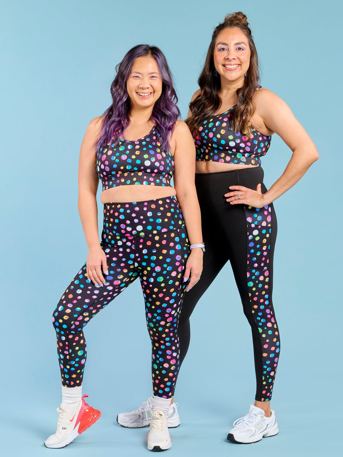 Night Polka - Embrace Power Legging - Full length - brushed material warm winter leggings