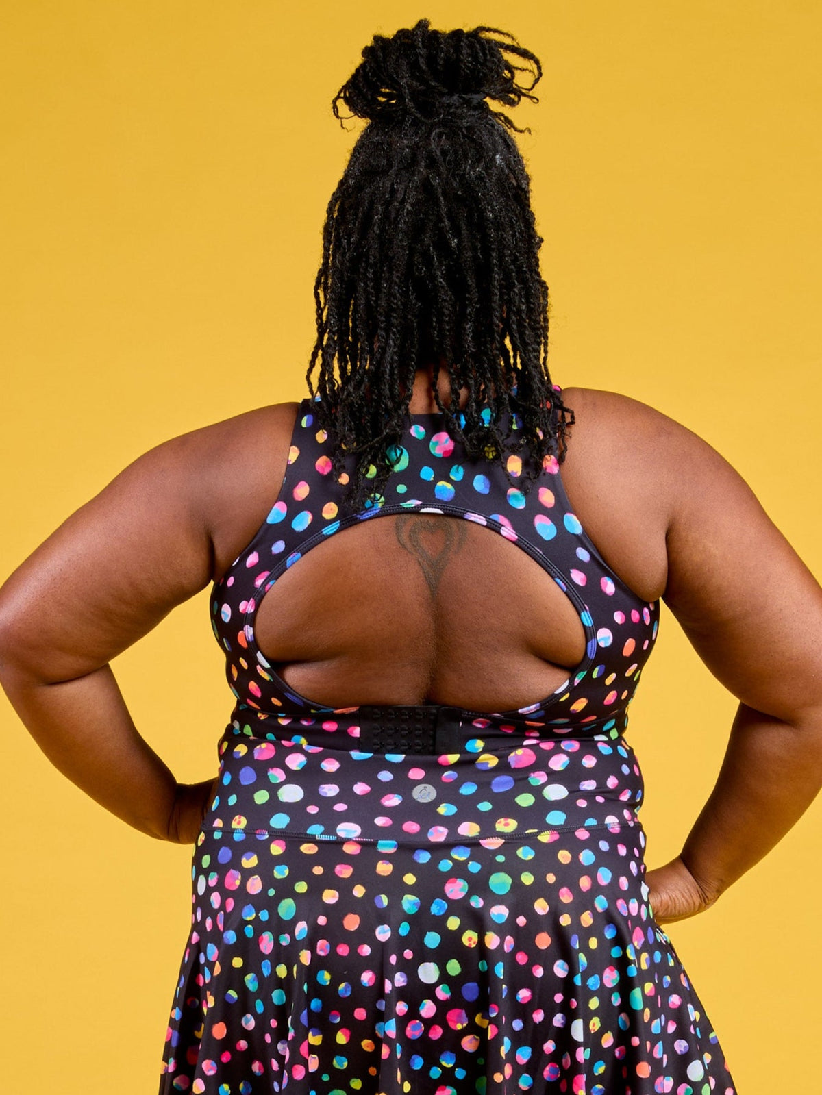 Night Polka Liberty Hookback Nursing Crop