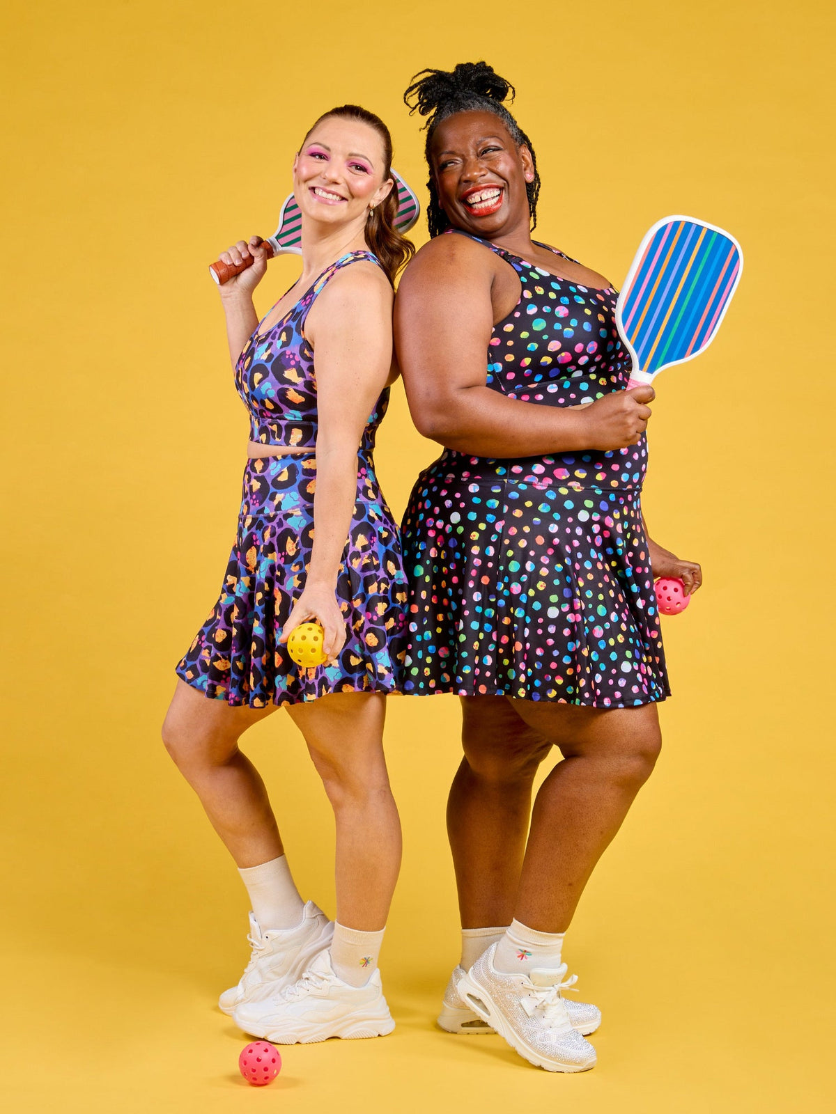 Night Polka Skort - activewear for women