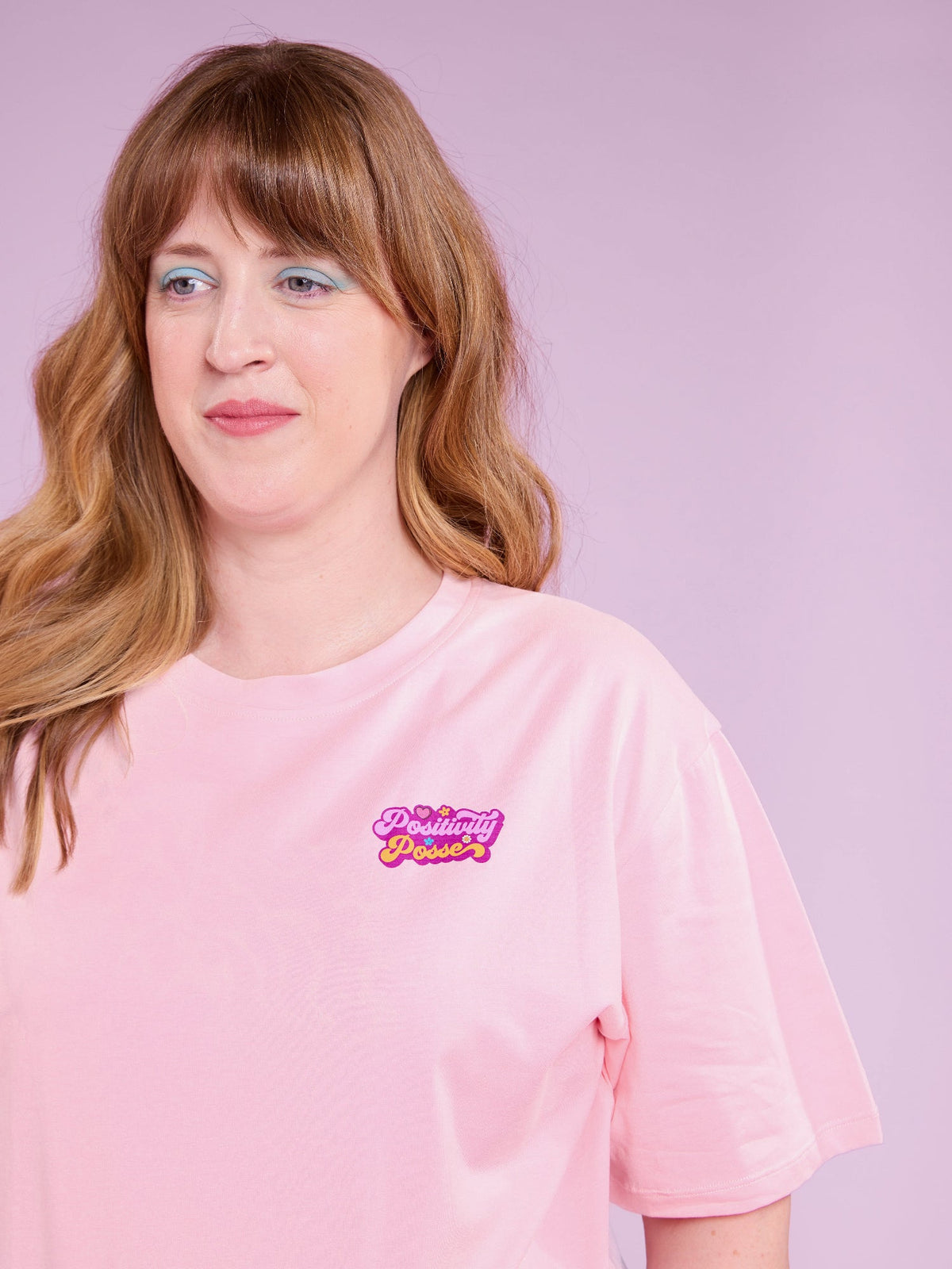 Pink BoxFit Positivi-Tee - 'You Are Magical' - graphic pink t shirt organic cotton
