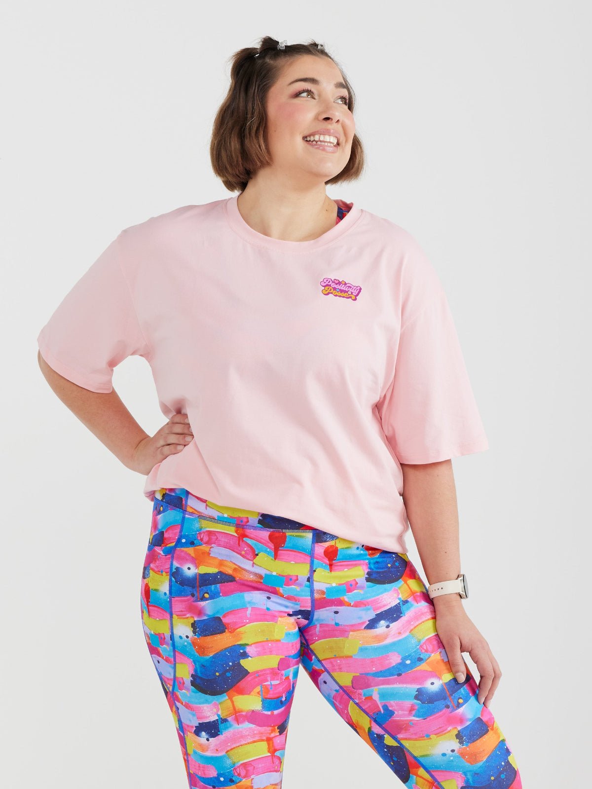 Pink BoxFit Positivi-Tee - 'You Are Magical' - plus size tee joy