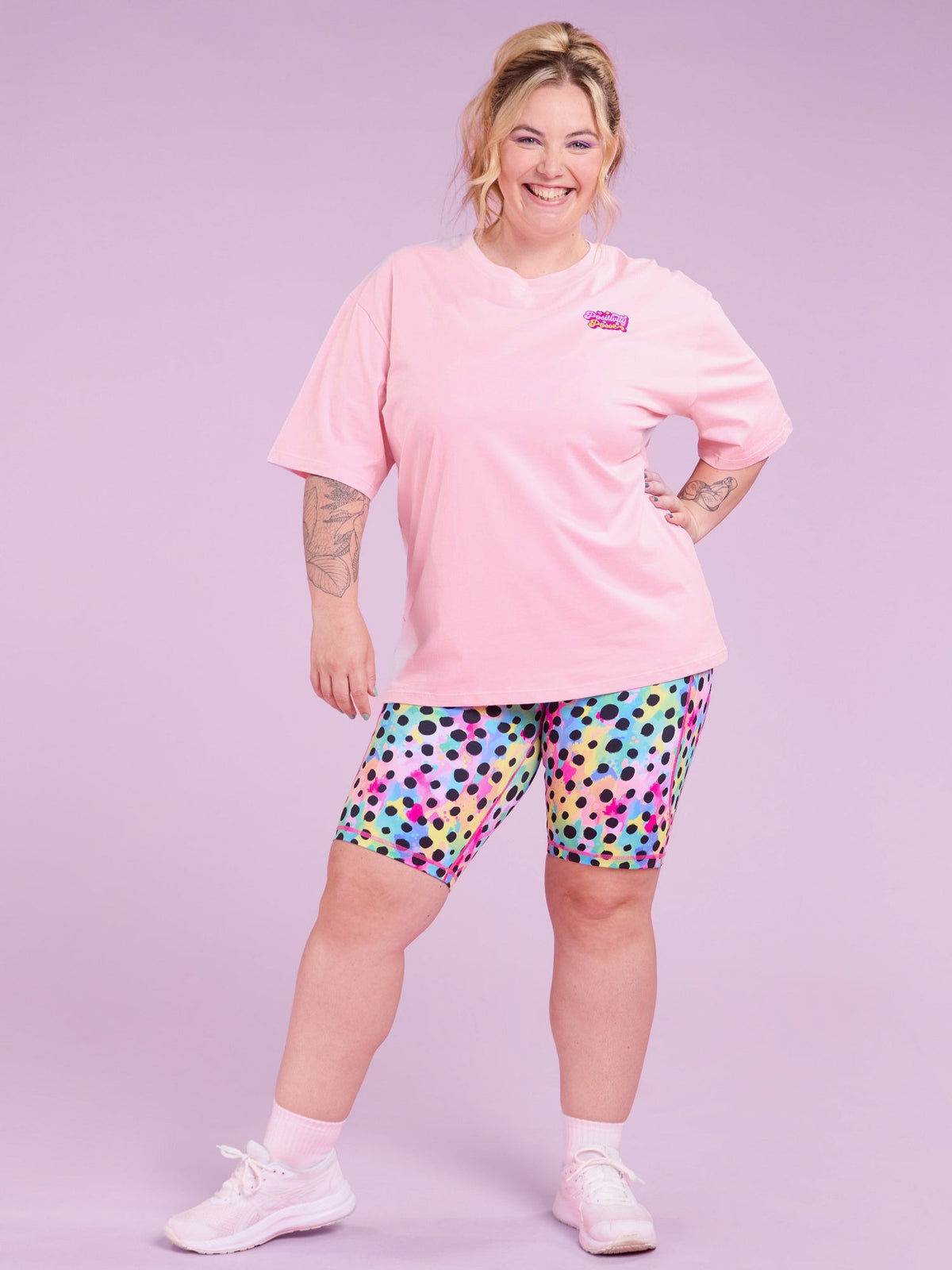 Pink BoxFit Positivi-Tee - 'You Are Magical' - plus size oversized pink graphic t shirt