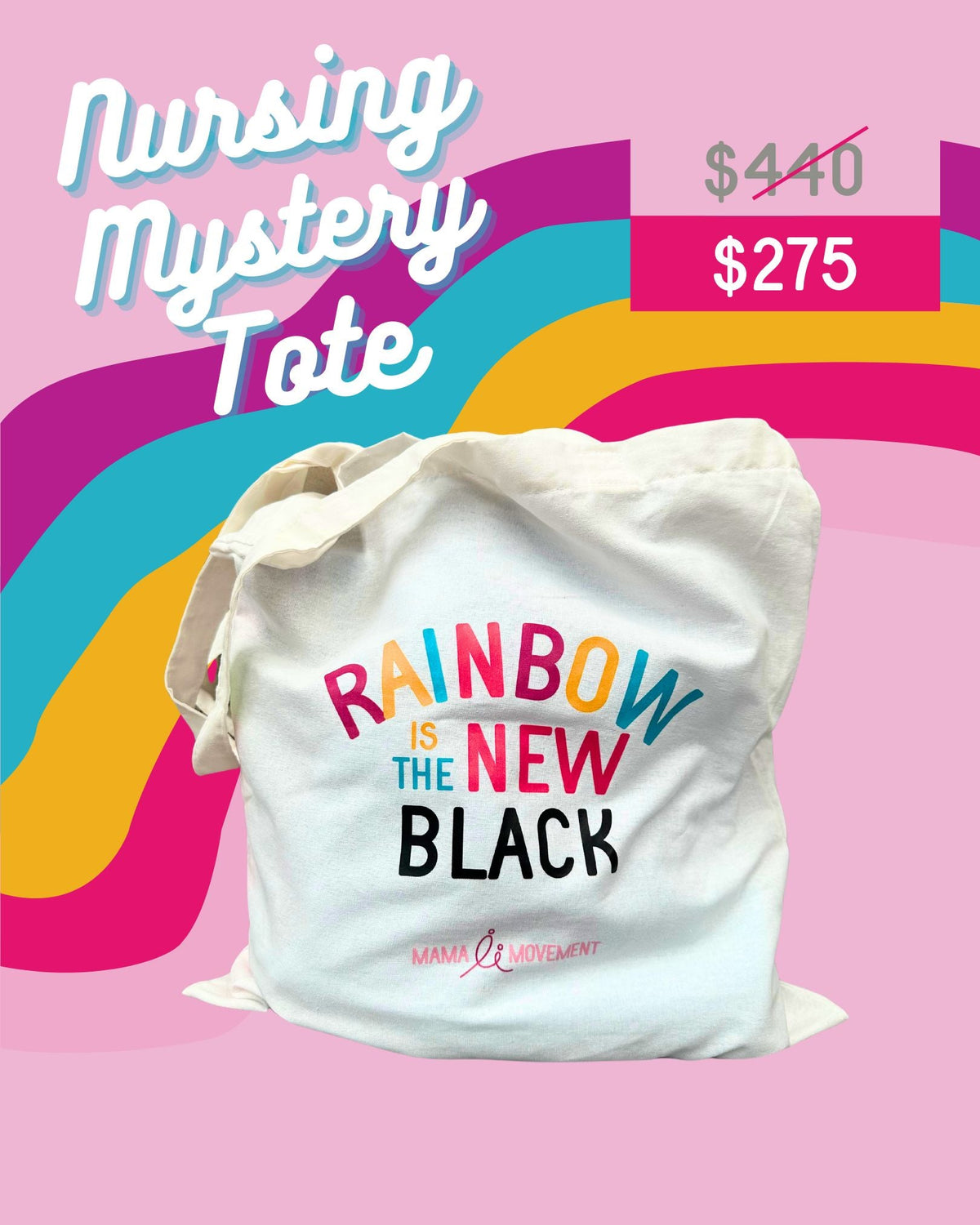 Rainbow Mystery Totes- Nursing
