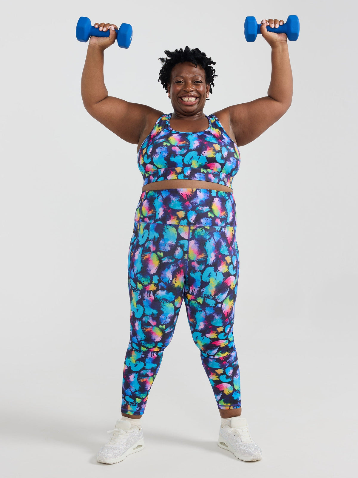 Rainbow Splatter Everyday Legging - 7/8-length