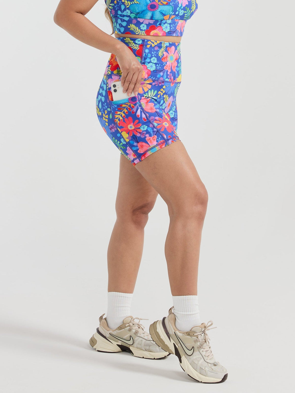 She Believed SleekFit Shortie Bike Shorts