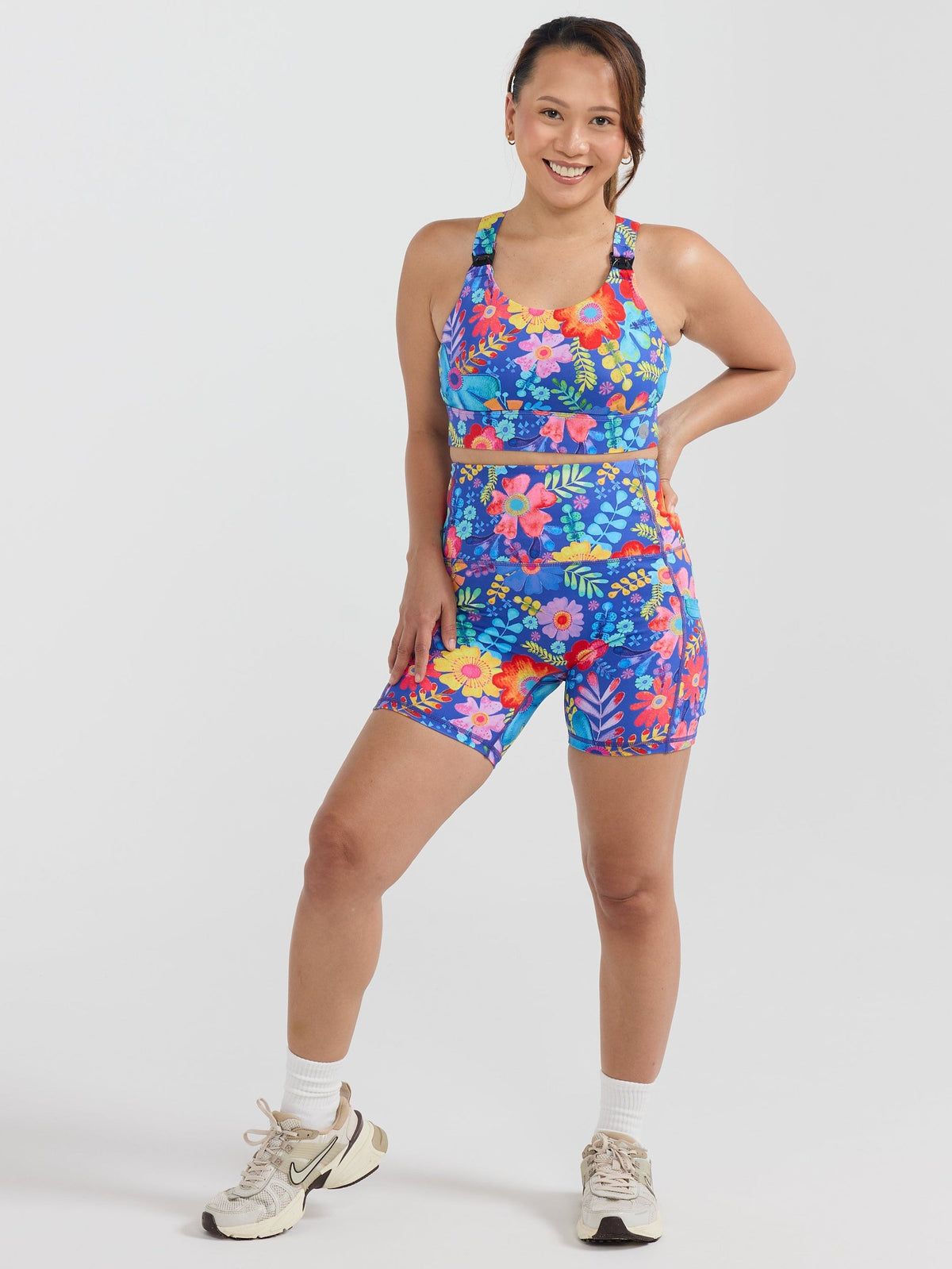 She Believed SleekFit Shortie Bike Shorts