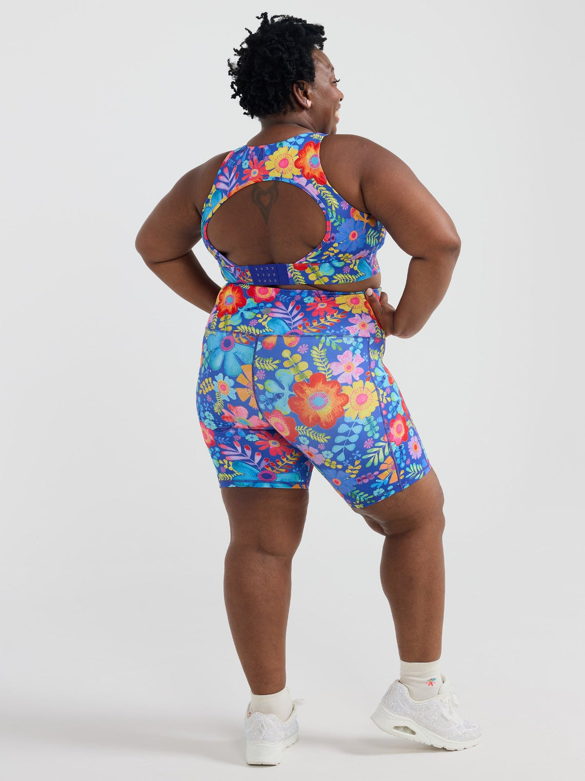 She Believed SleekFit Shortie Bike Shorts