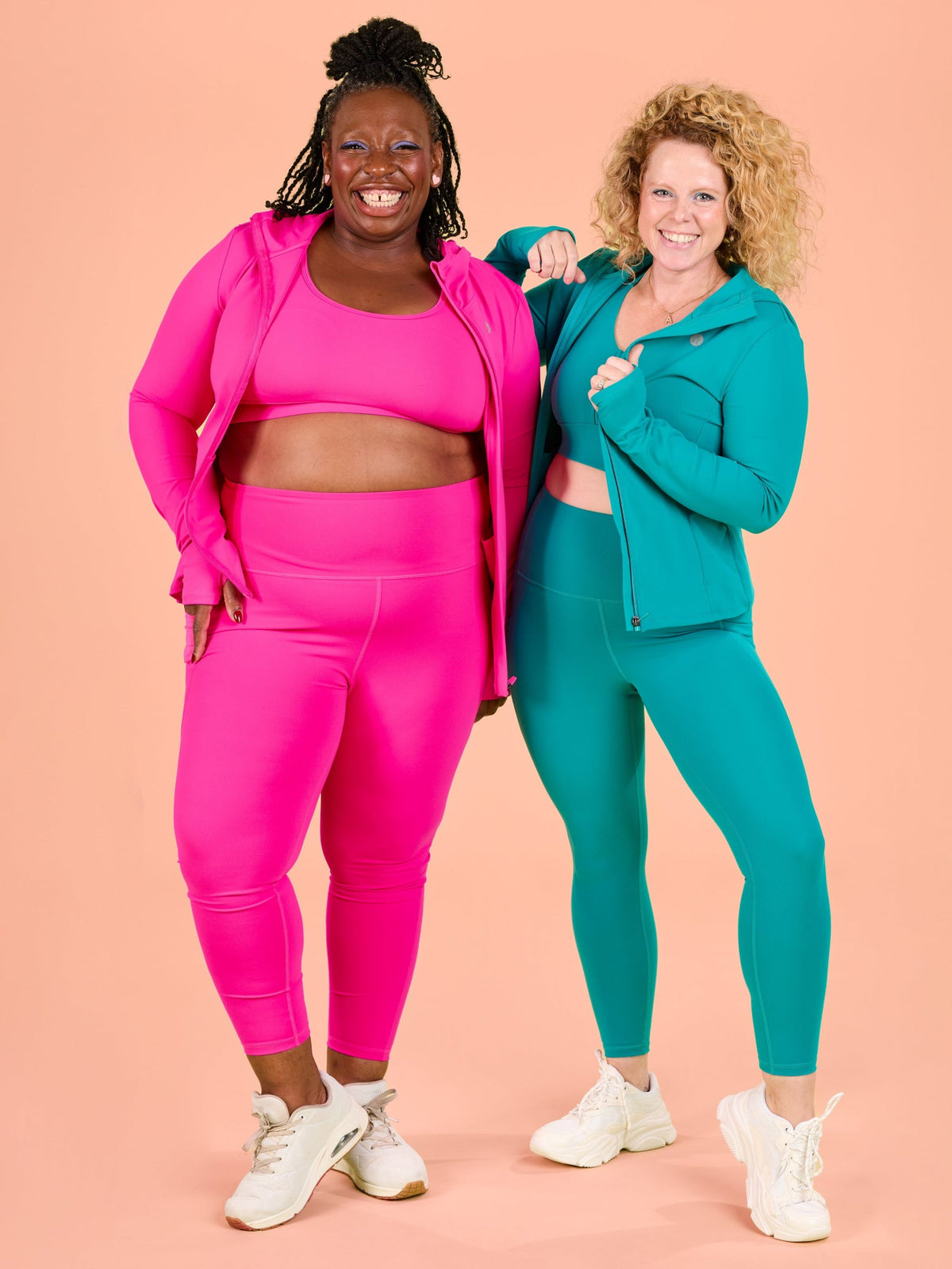 Teal Elevate Legging - 7/8 length - cosy warm fabric winter leggings active wear