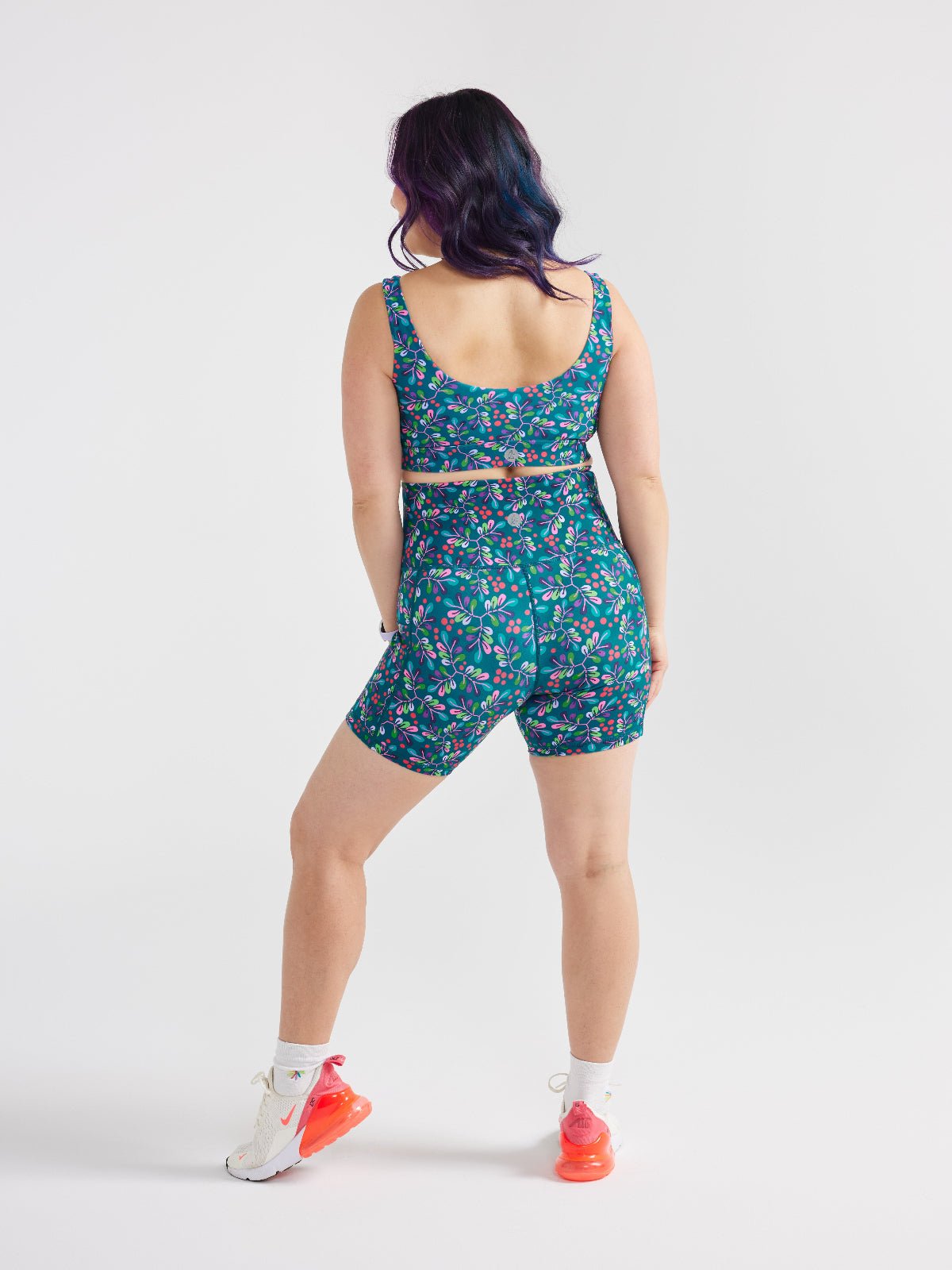 Wild Cherry Active Swim Crop