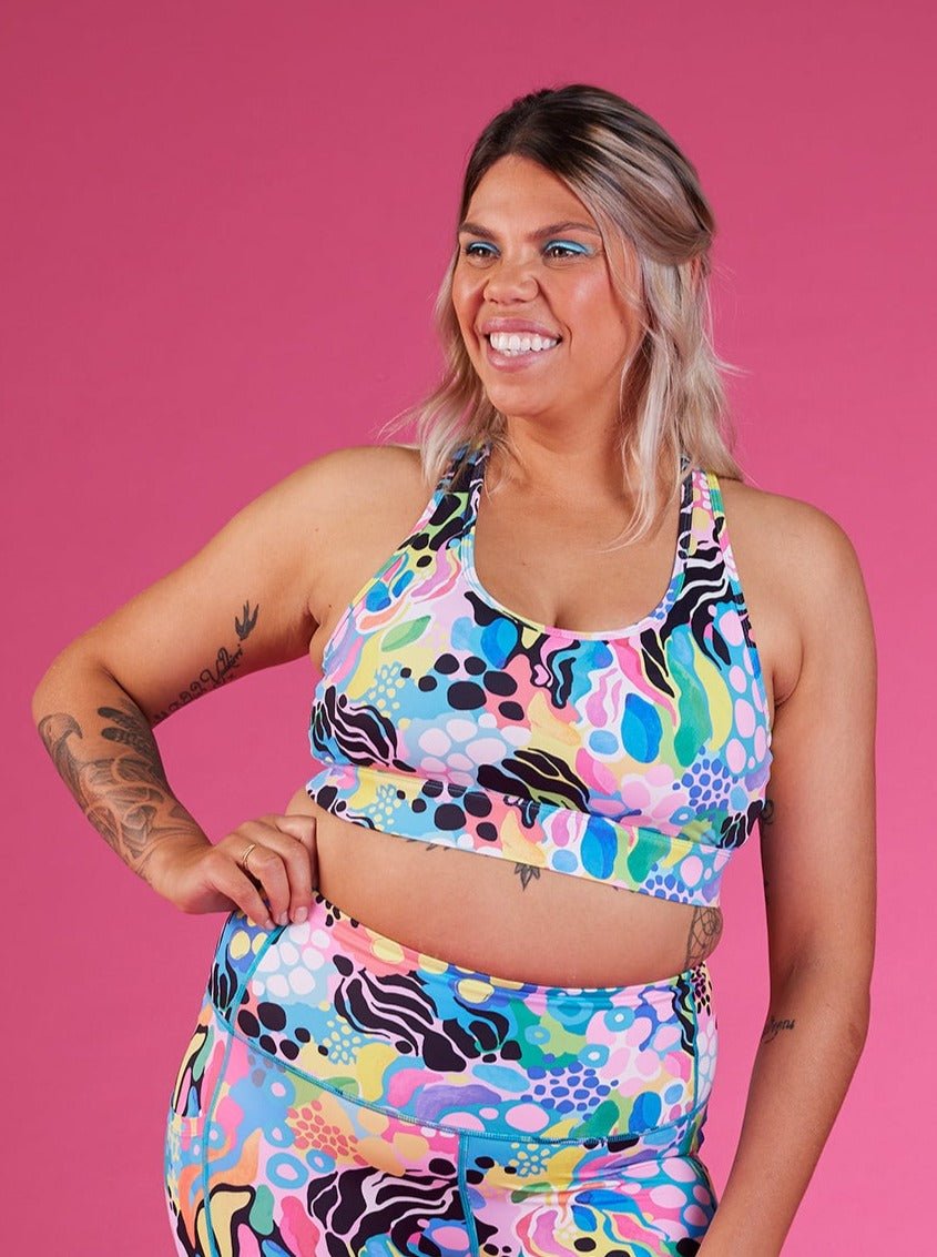 Electric Zee Ultimate Racerback Crop (PREORDER) -