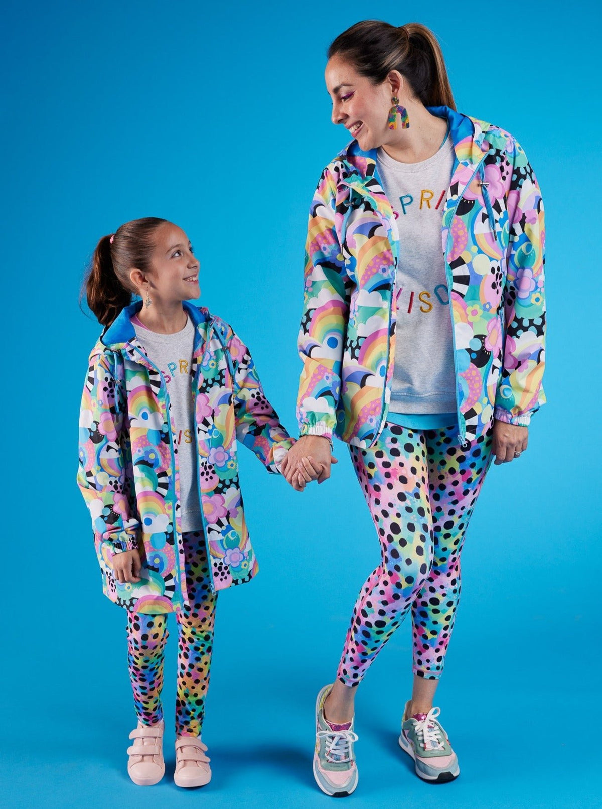 Funderland Spray Jackets - Adults - matching mother daughter rain coats