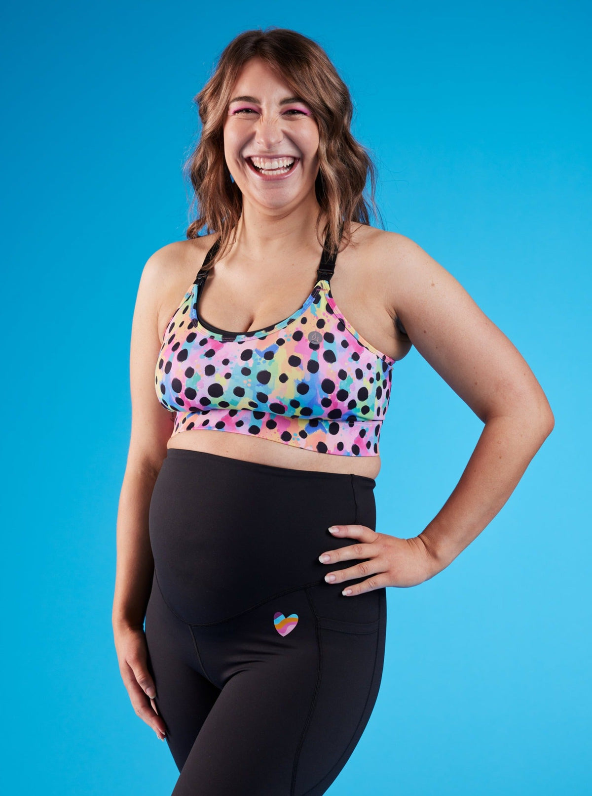 Polka Party Miracle Nursing Sports Bra II -
