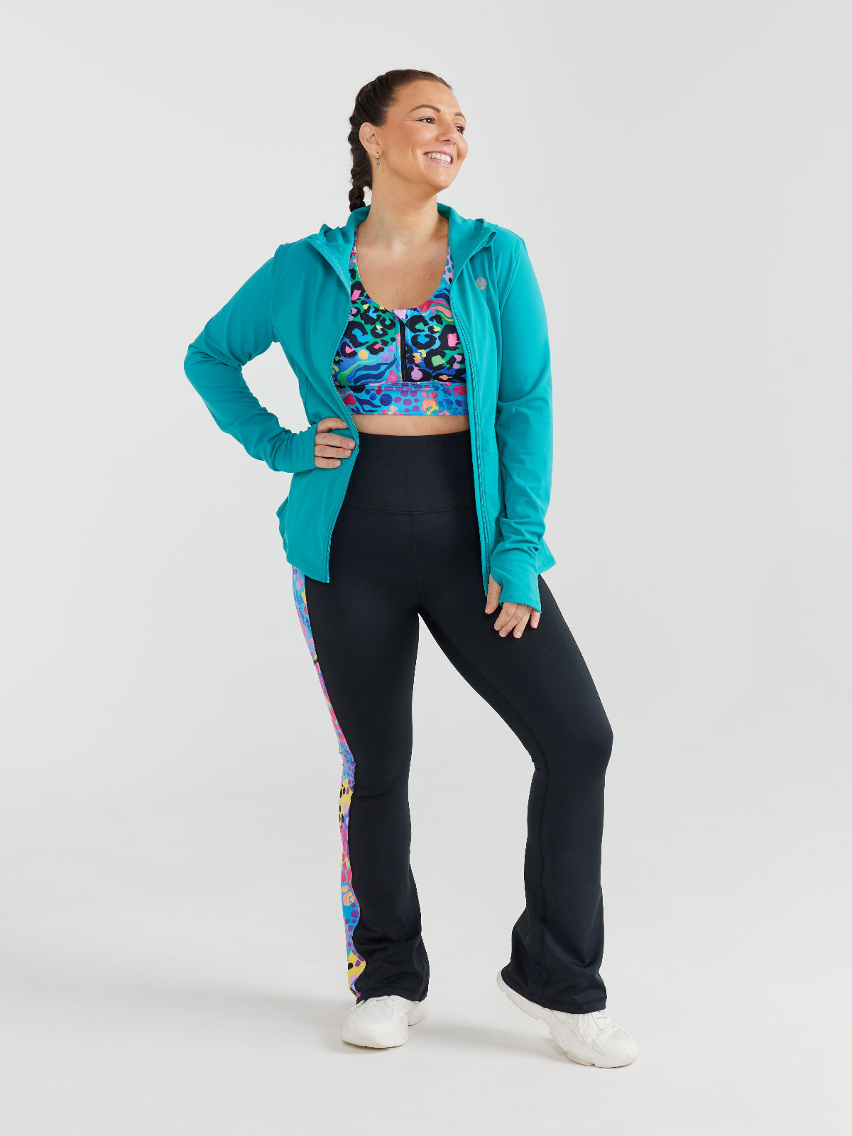 Teal Elevate Running Jacket