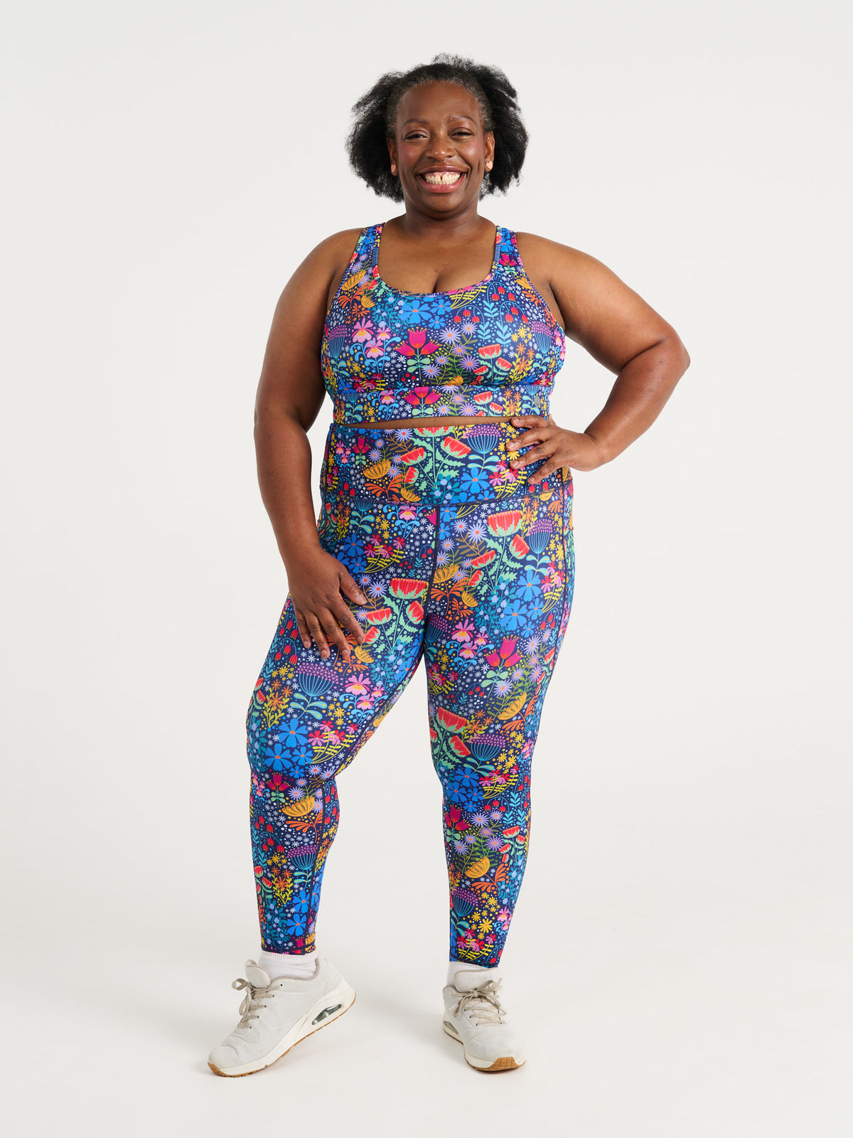 Ellie's Garden Everyday Legging, 7/8 length, worn by Zee