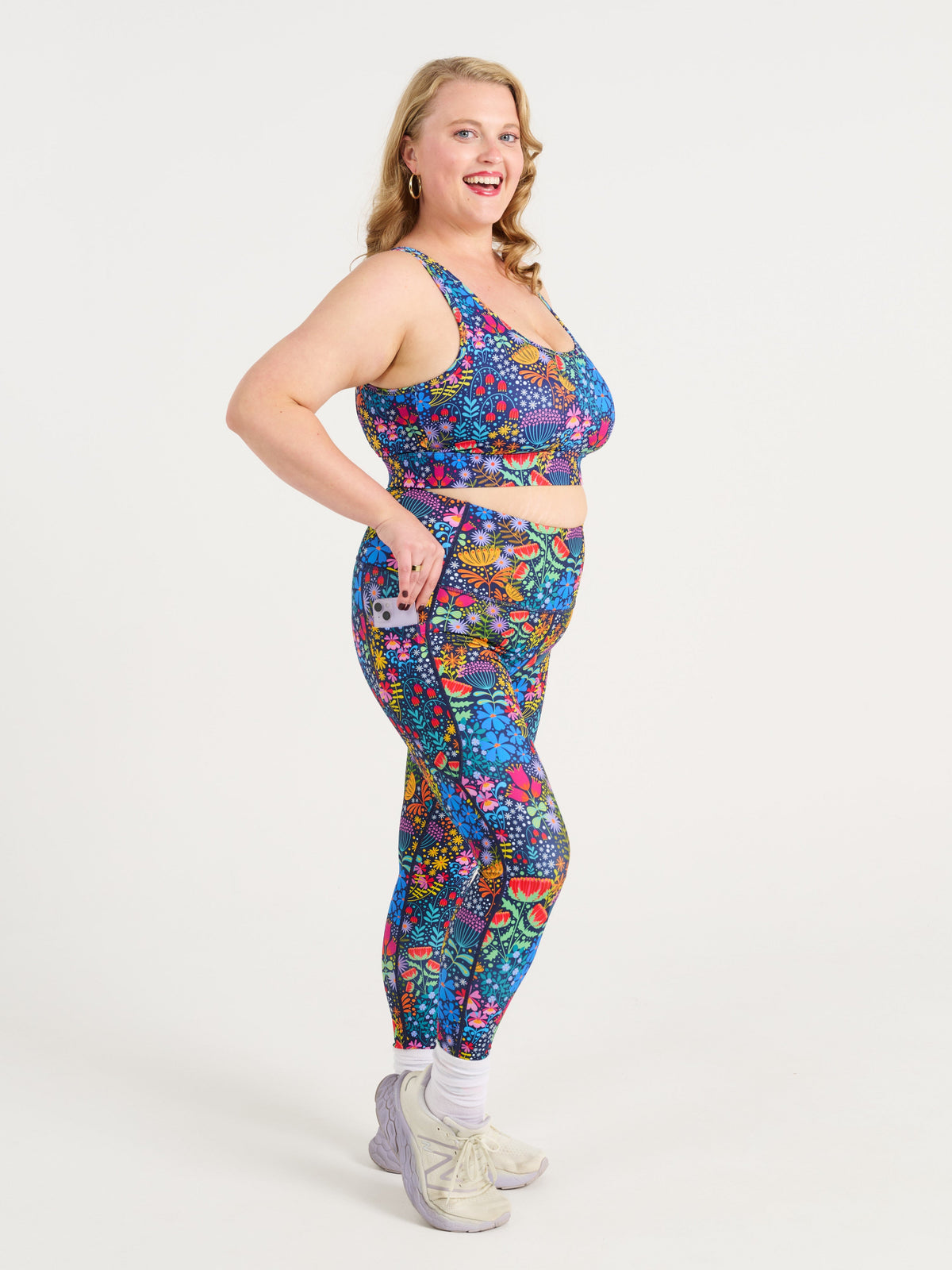 Ellie's Garden Leggings with Pockets